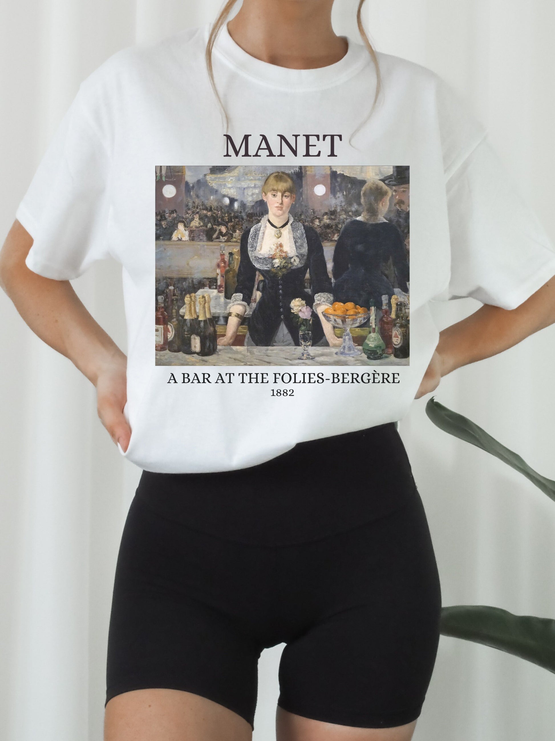 Edouard Manet Impressionist Light Dark Academia Art History Sweatshirt Aesthetic Famous Painter Paintings Museum Folies-Bergère Monet