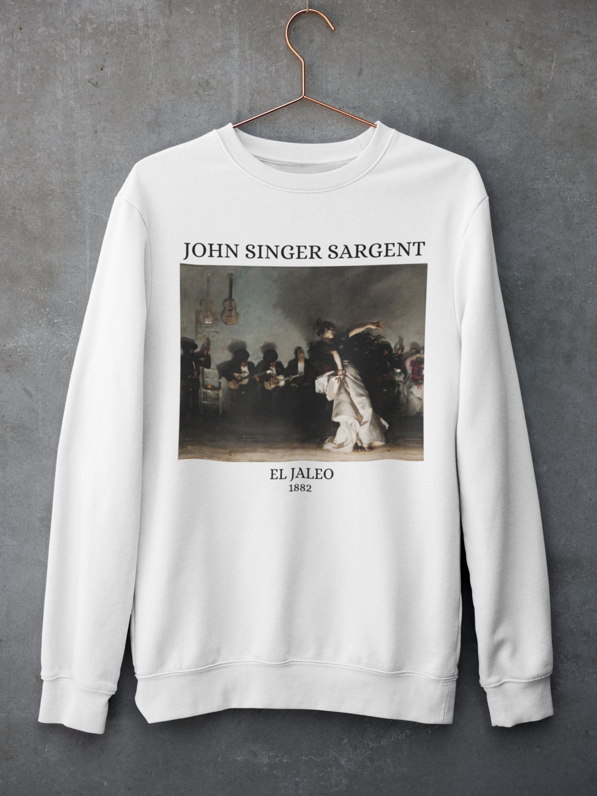 John Singer Sargent El Jaleo Realist Impressionist Romantic Art History Sweatshirt * Classical Fine Art Lover Gift * Dark Academia Aesthetic