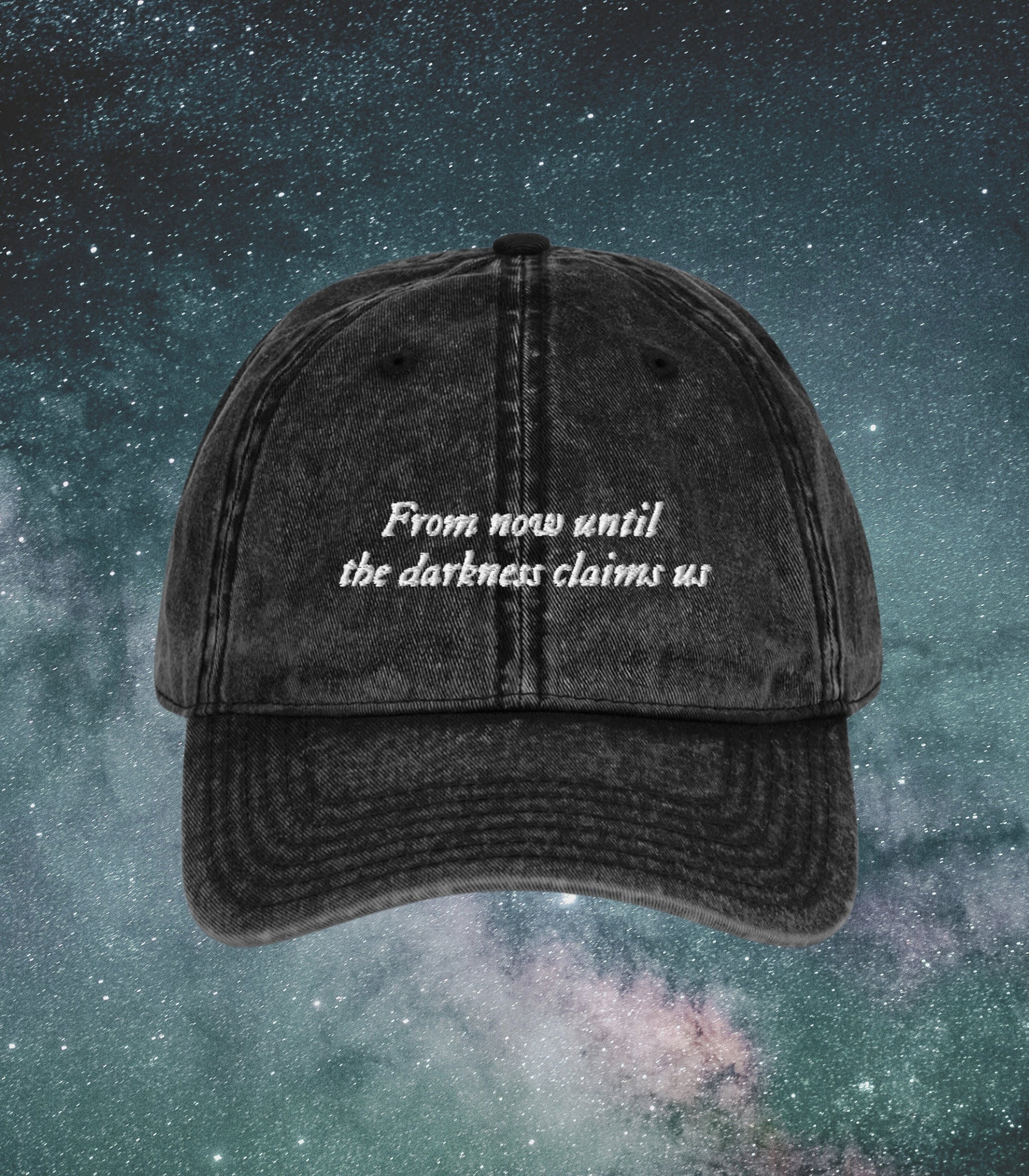 Throne of Glass TOG ACOTAR Embroidered Dad Hat * From now until the darkness claims us Manon Blackbeak Bookish Girl Squad Gift Fandom Merch