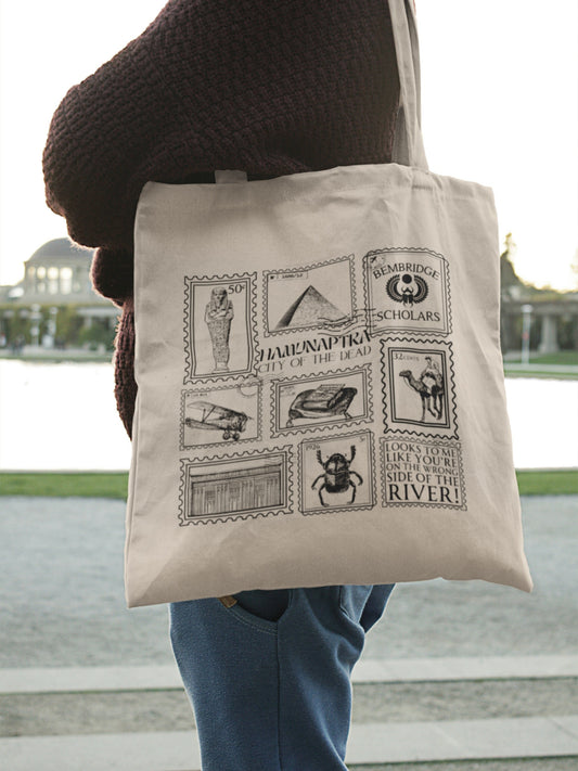 Mummy Stamp Collection Canvas Tote Bag