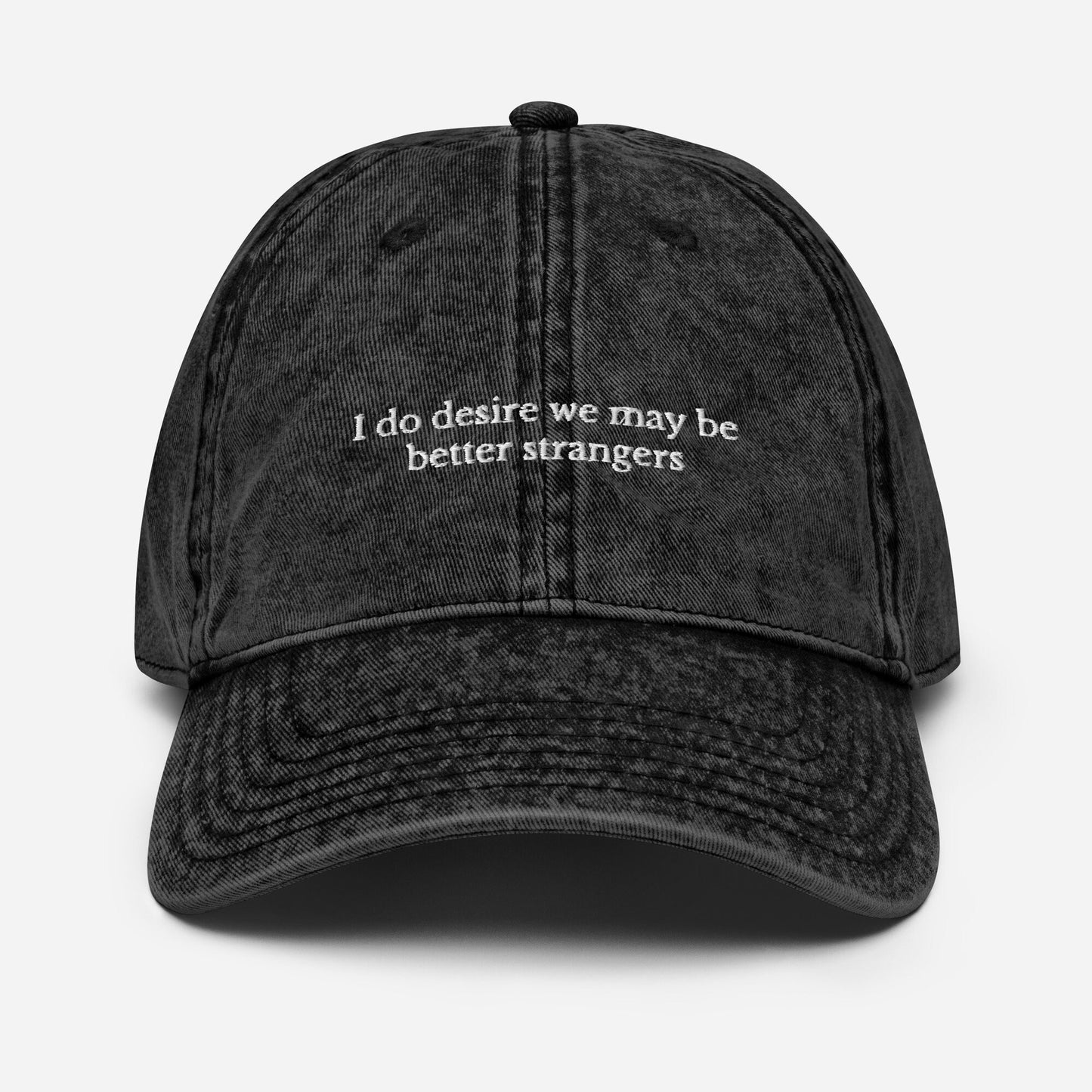 Shakespearean insult embroidered dad hat * aesthetic Shakespeare bookish fandom merch gift * drama theater funny dark light academia