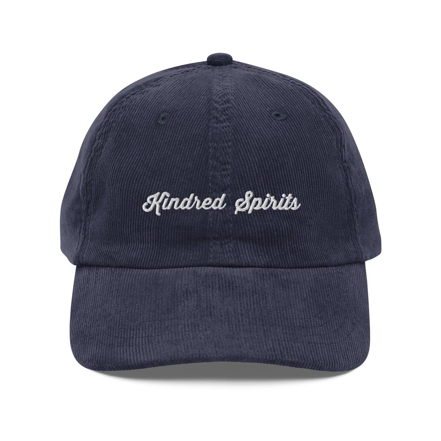 Anne of Green Gables Kindred Spirits Best Friend Embroidered Corduroy Dad Hat * Cottagecore Anne with an E Book Fandom Merch Gift