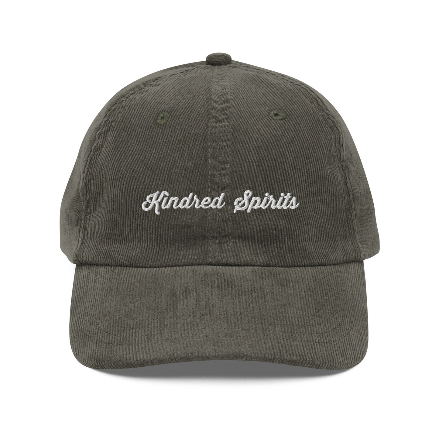 Anne of Green Gables Kindred Spirits Best Friend Embroidered Corduroy Dad Hat * Cottagecore Anne with an E Book Fandom Merch Gift