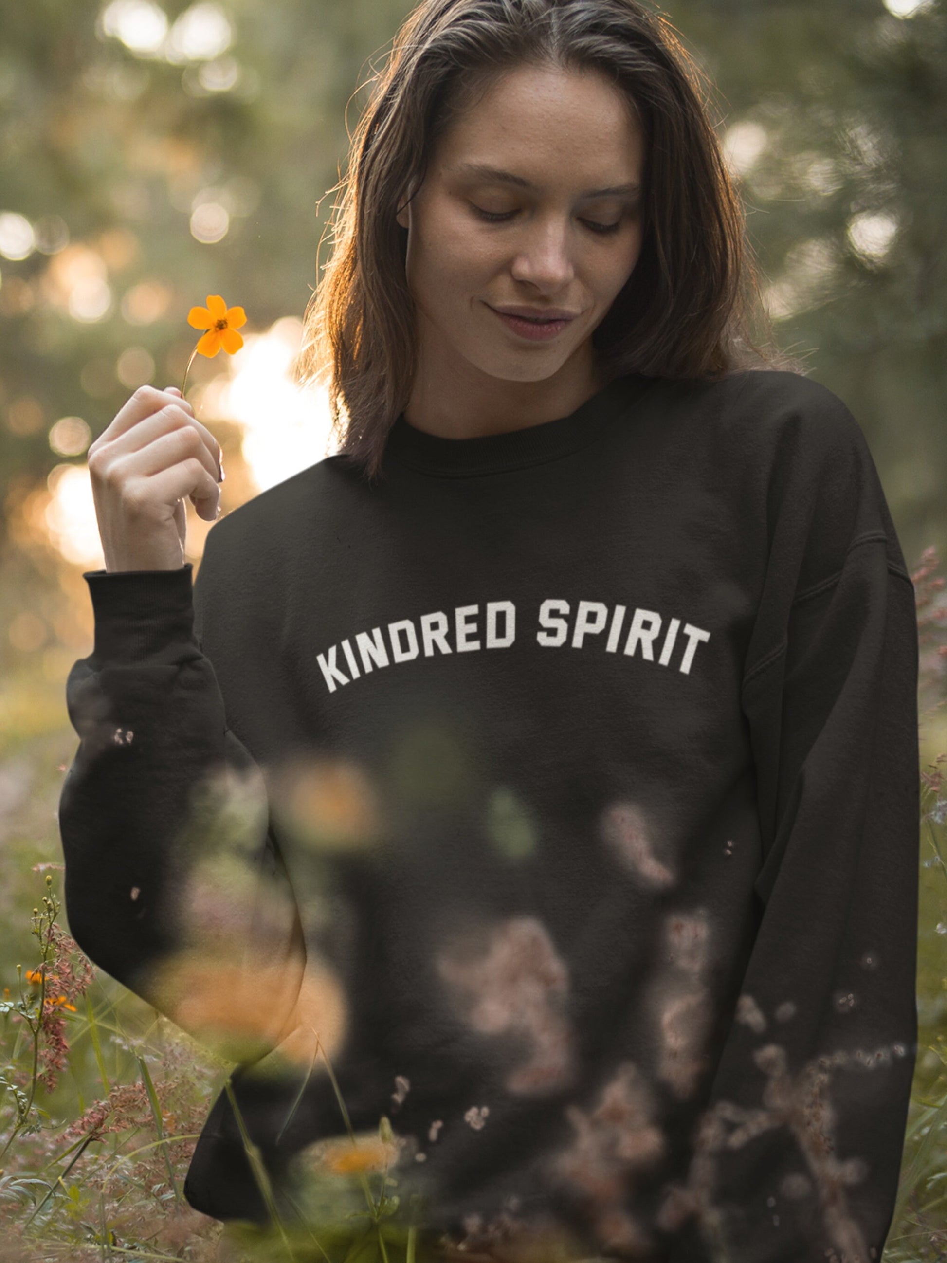 Anne of Green Gables Kindred Spirit Varsity Crewneck * Cottagecore Anne with an E LM Montgomery * Subtle Book Fandom Merch Bookish Gift