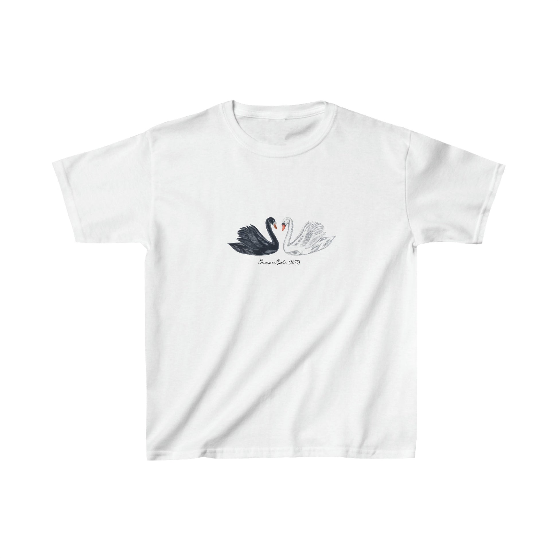 Swan Lake Ballet Coquette Baby Tee