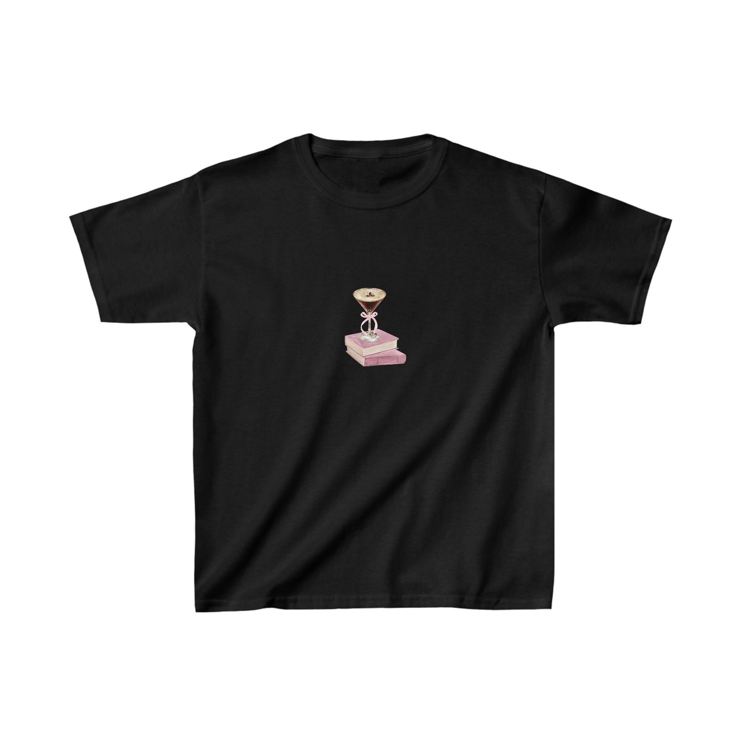 The Booktini Bookish Coquette Baby Tee