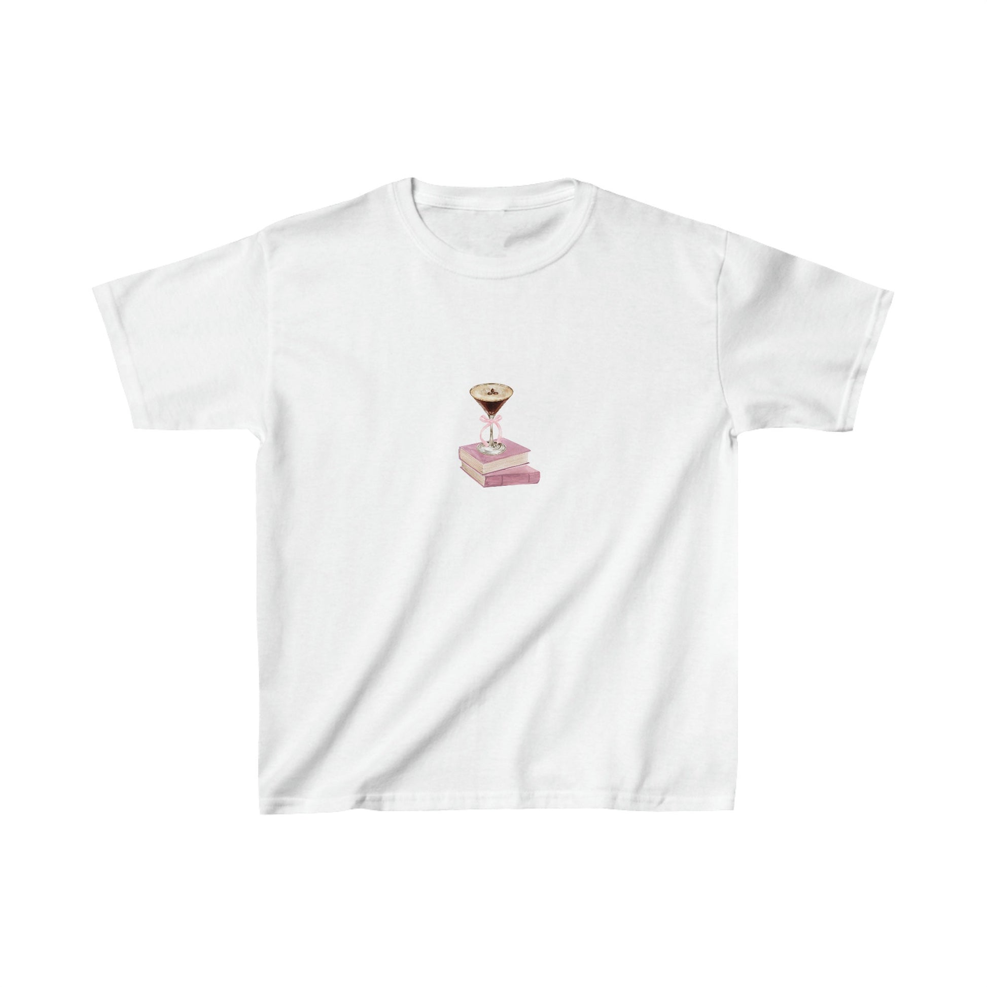The Booktini Bookish Coquette Baby Tee