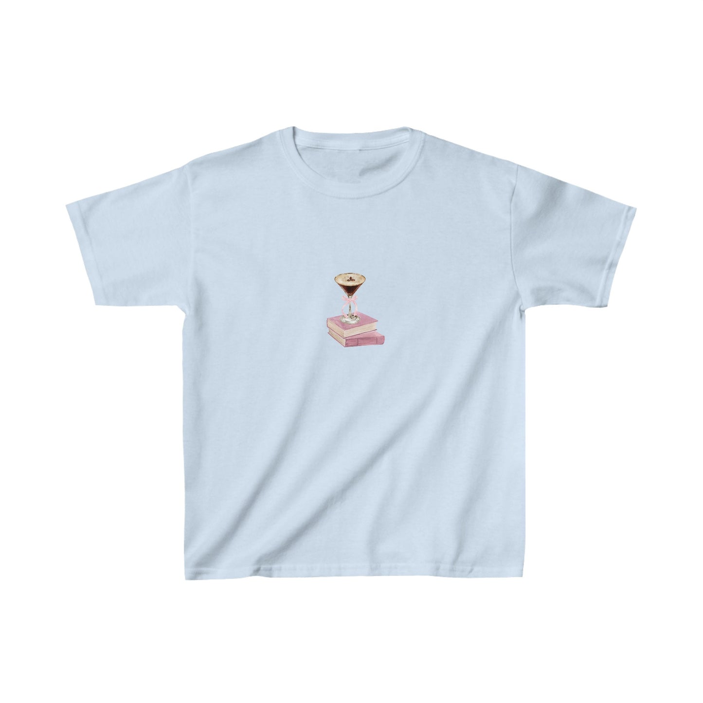 The Booktini Bookish Coquette Baby Tee