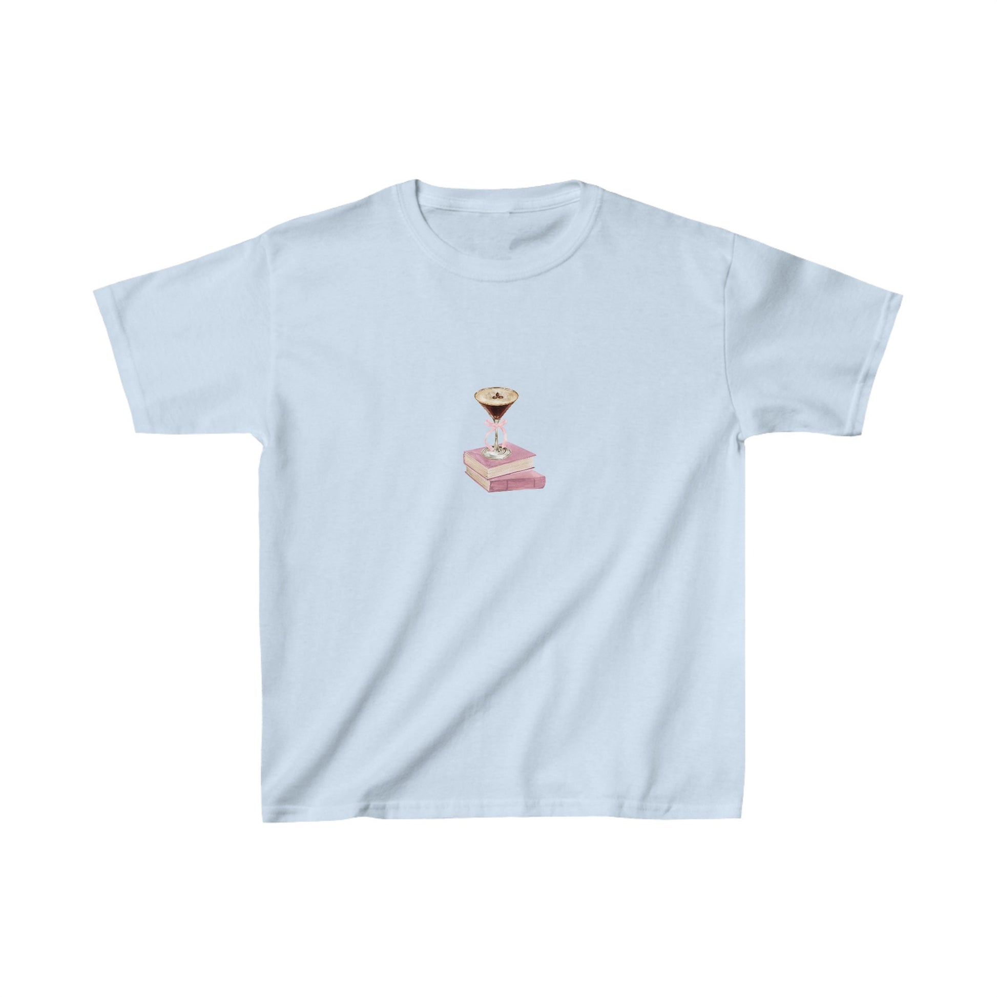 The Booktini Bookish Coquette Baby Tee