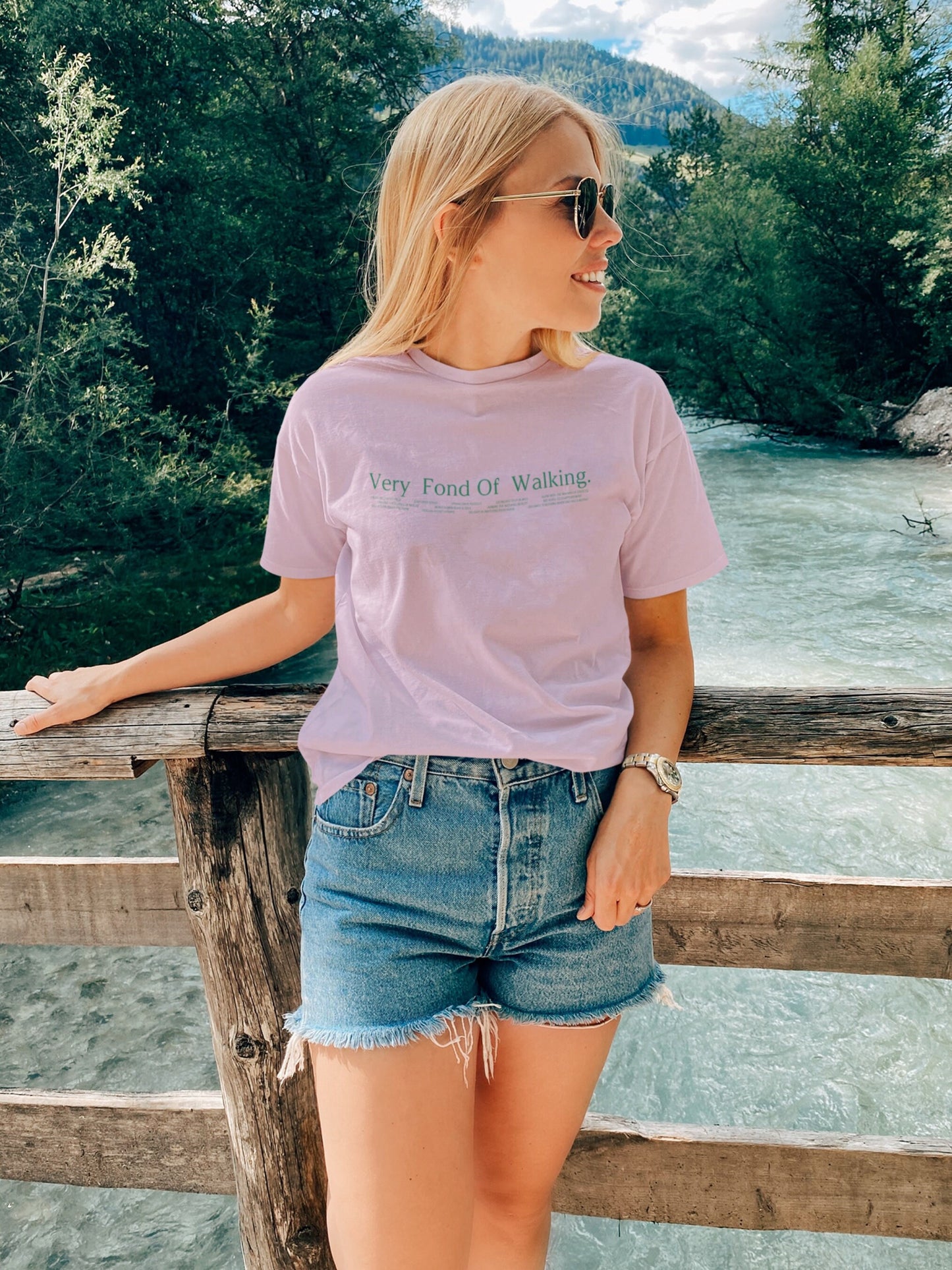Pride & Prejudice Fond of Walking Sports Club T-shirt