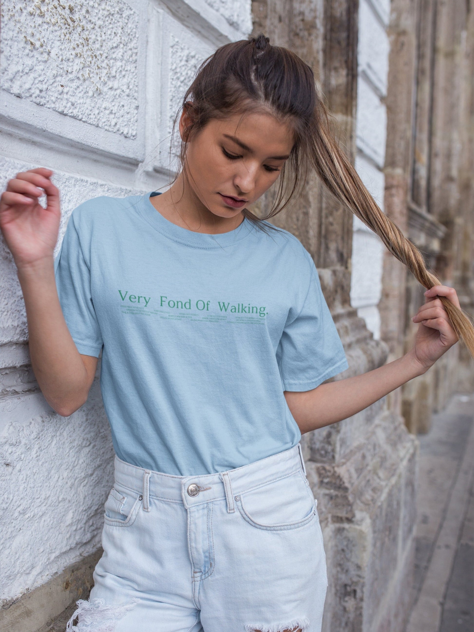 Pride & Prejudice Fond of Walking Sports Club T-shirt