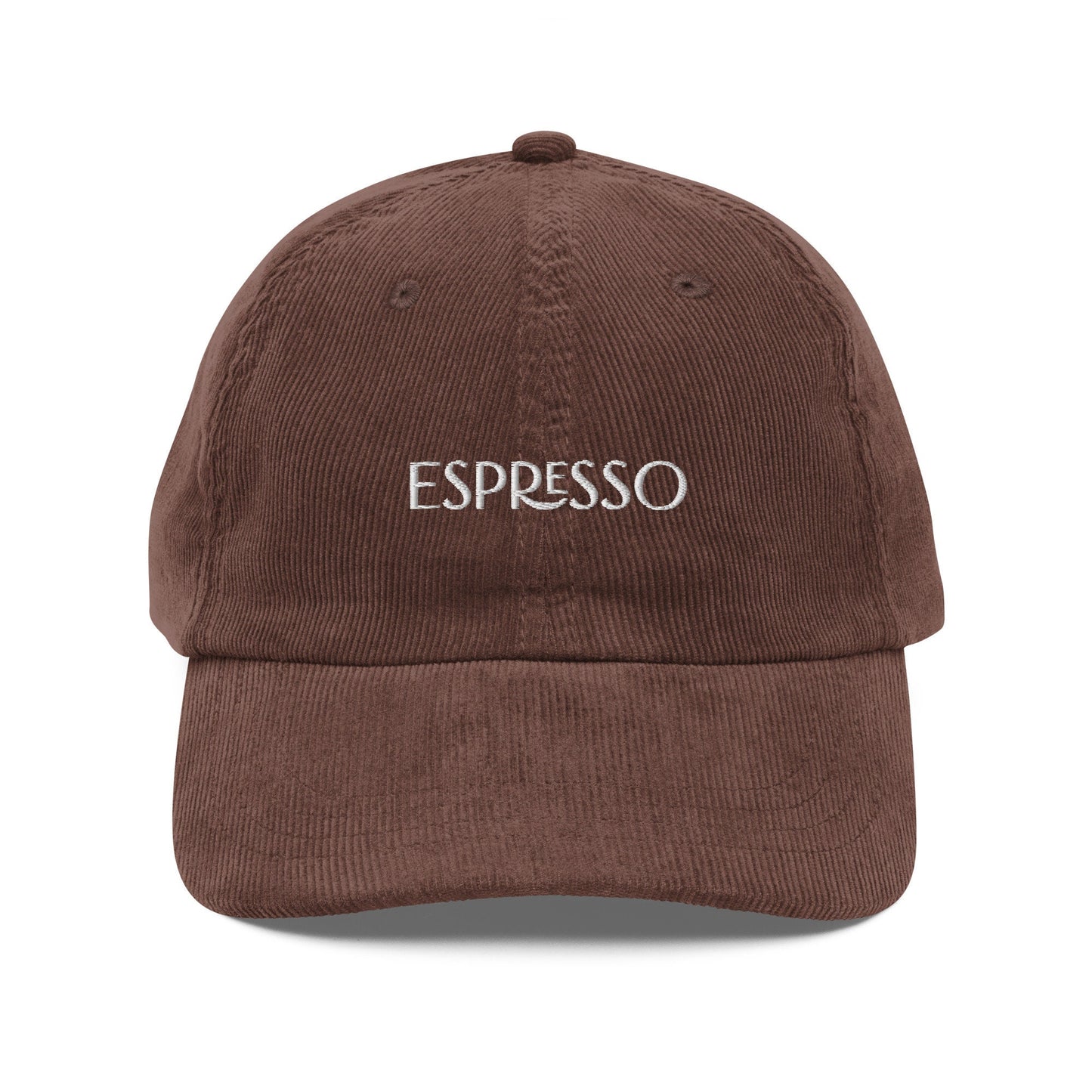 Espresso corduroy embroidered dad hat * that&#39;s that me * on vacation * y2k sabrina carpenter fan gift idea * coquette dollette aesthetic