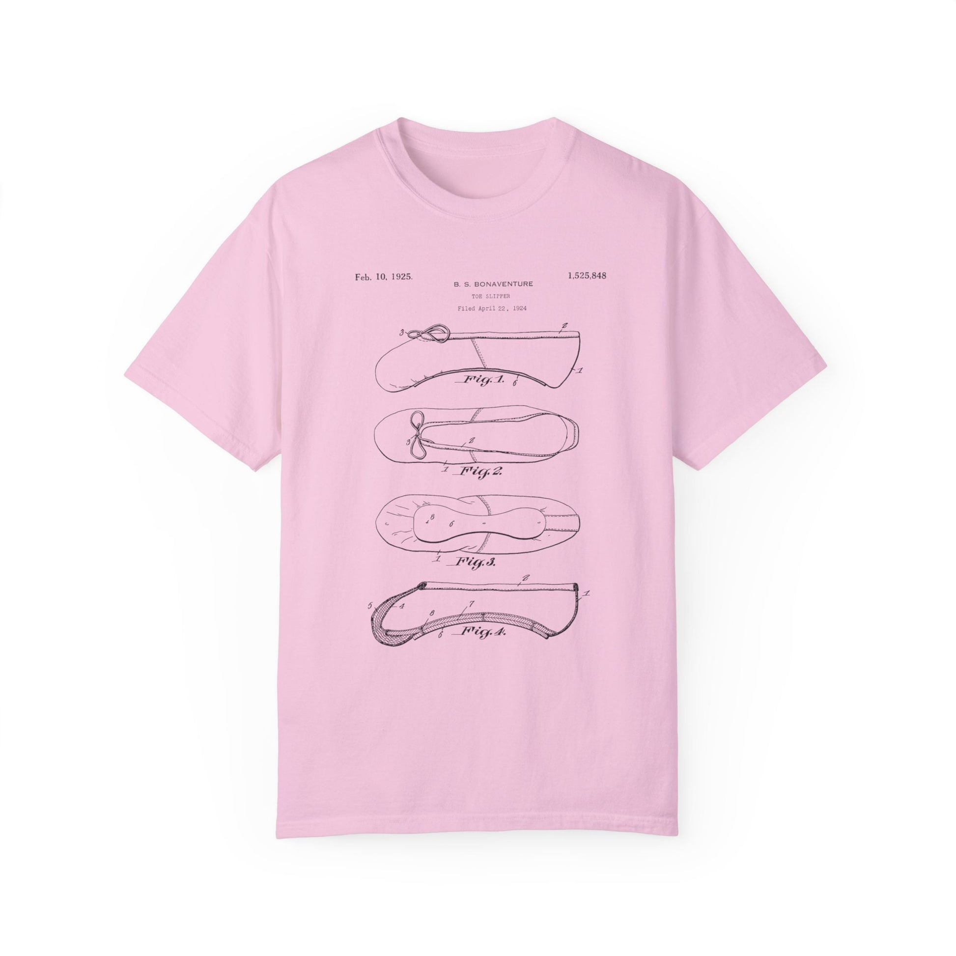 Ballet Slipper Patent COMFORT COLORS tee * Balletcore Ballerina Pointe Plie Chasse Jete * Dance Teacher Dancer Tshirt Gift