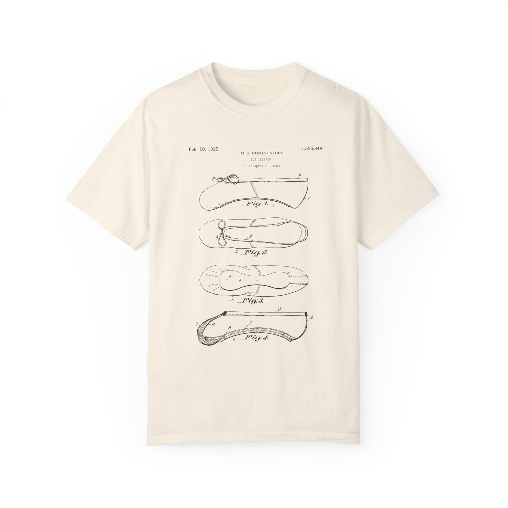 Ballet Slipper Patent COMFORT COLORS tee * Balletcore Ballerina Pointe Plie Chasse Jete * Dance Teacher Dancer Tshirt Gift