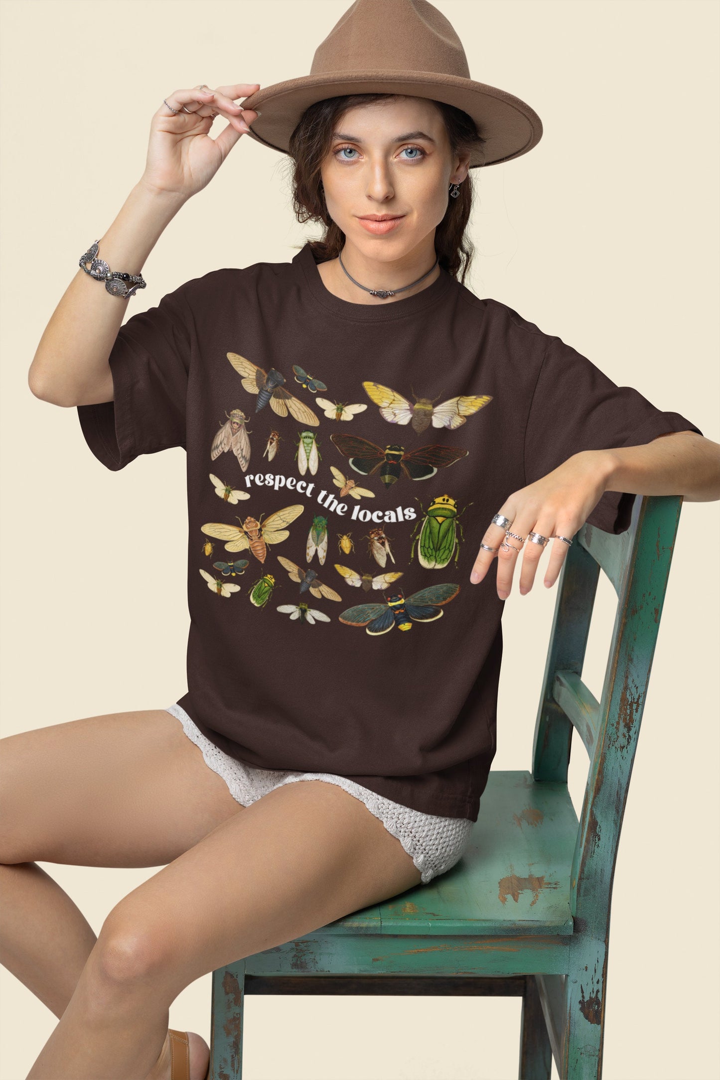 Cicada 2024 Forestcore Tshirt * Dark Academia Clothing Goblincore Gifts Year of The Cicada Brood Bug Entomology Insects Tee Save the Planet