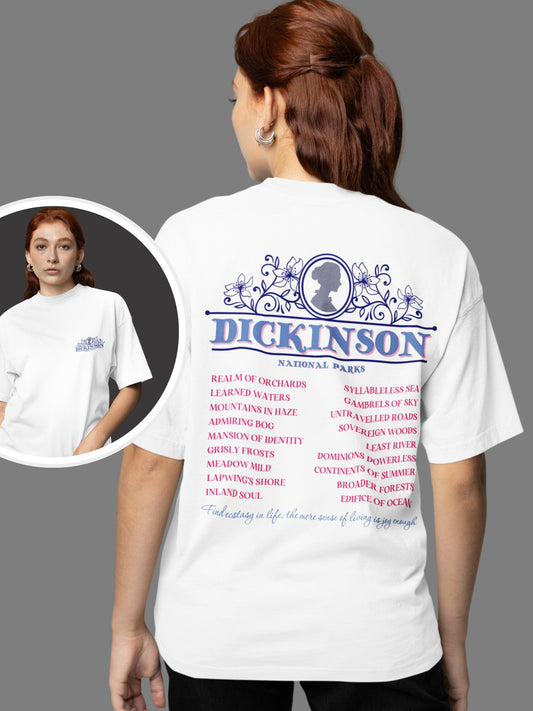 Emily Dickinson Fictional National Park Tee * Bookish Book Lover Gift for Readers Teachers * Tortured Poets Aesthetic Literature Tshirt