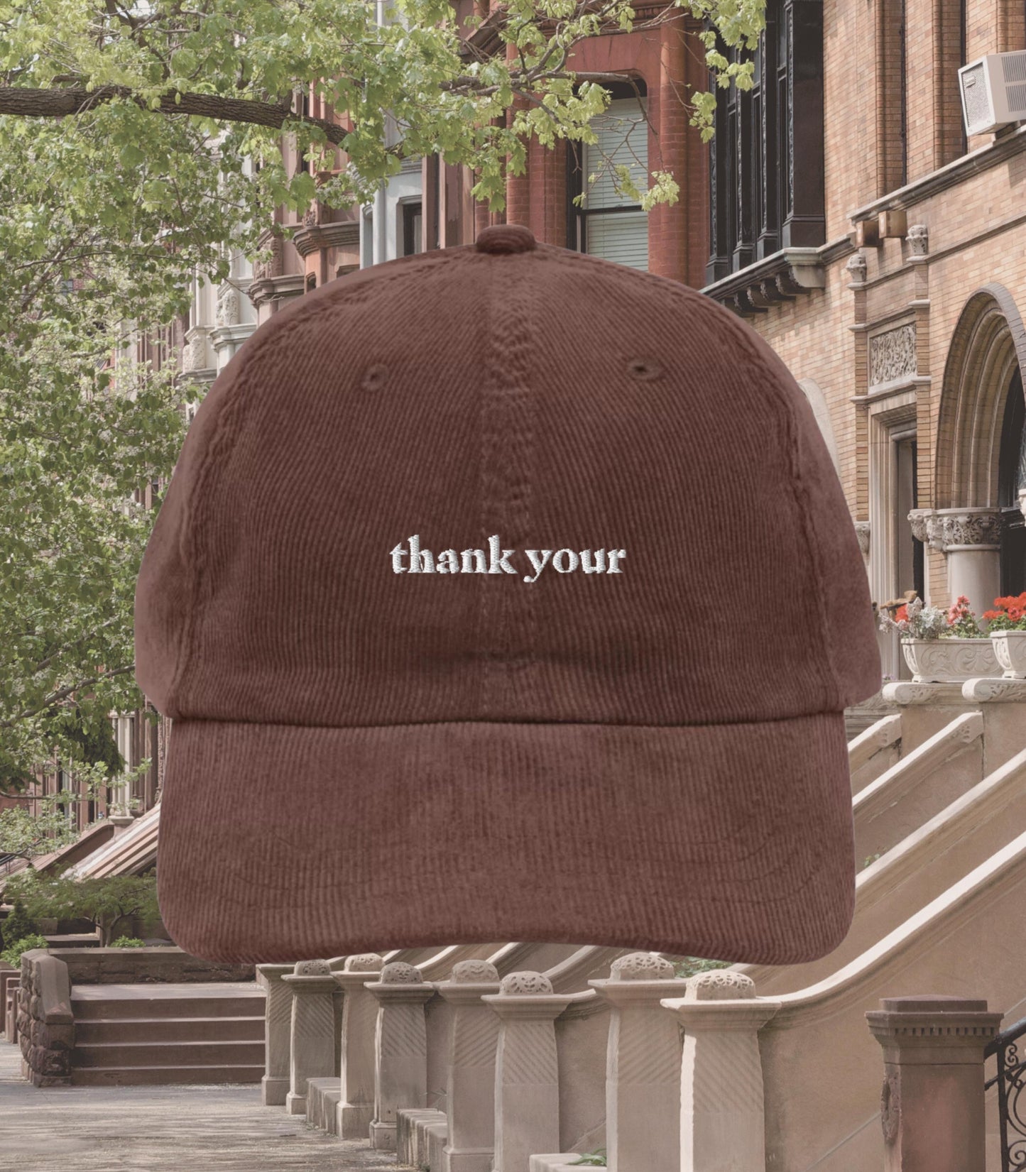 Thank Your Corduroy Dad Hat * Nora Ephron You've Got Mail * Kathleen Kelly Joe Fox NY152 * Don't Cry Shopgirl * Funny Awkward Quote