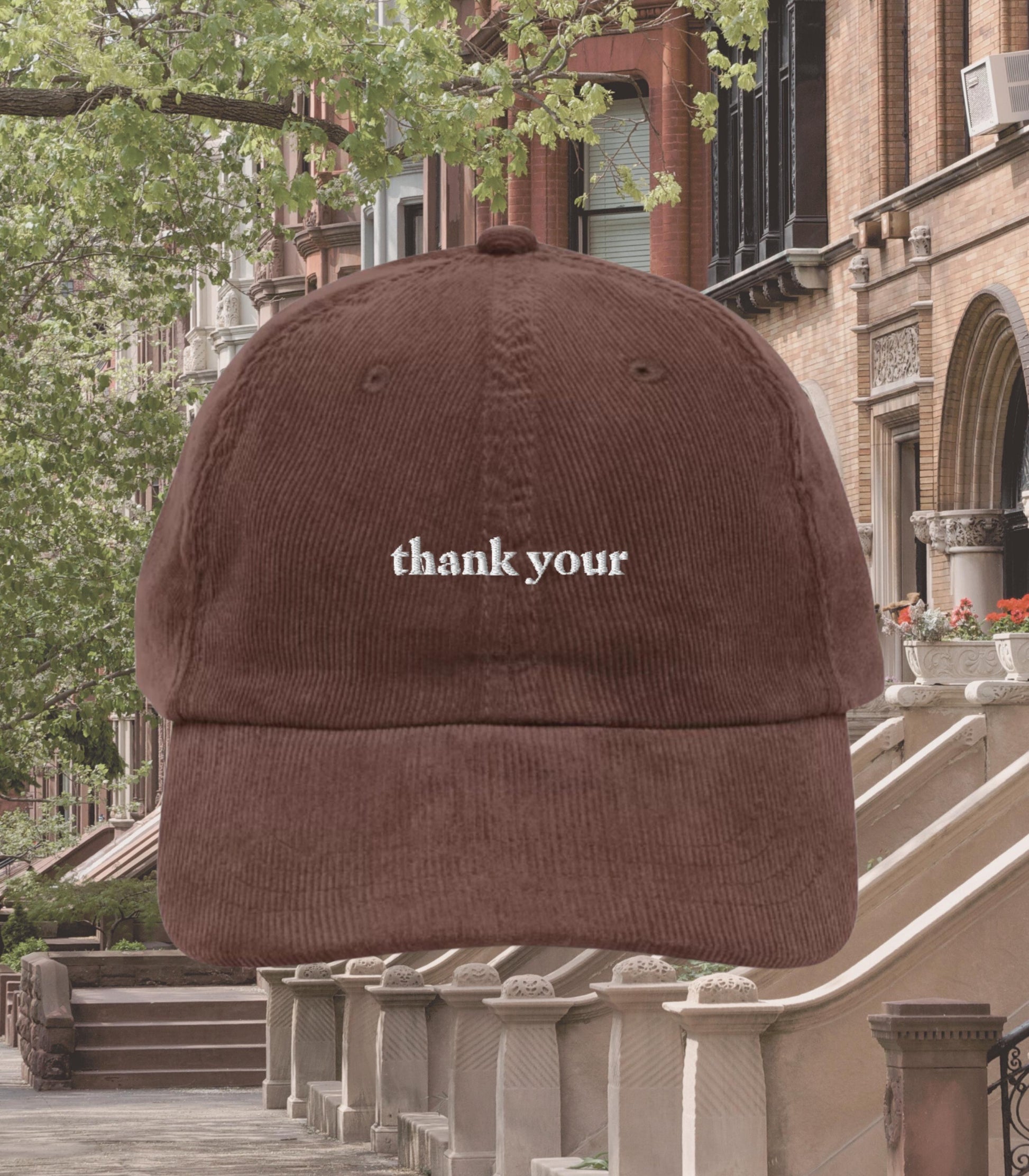 Thank Your Corduroy Dad Hat * Nora Ephron You've Got Mail * Kathleen Kelly Joe Fox NY152 * Don't Cry Shopgirl * Funny Awkward Quote