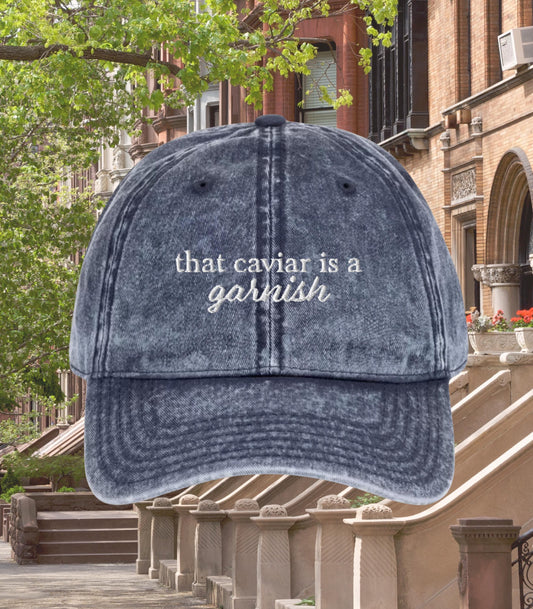 That caviar is a garnish! * Vintage Dad Hat * Nora Ephron You've Got Mail * Kathleen Kelly Joe Fox NY152 * Don't Cry Shopgirl