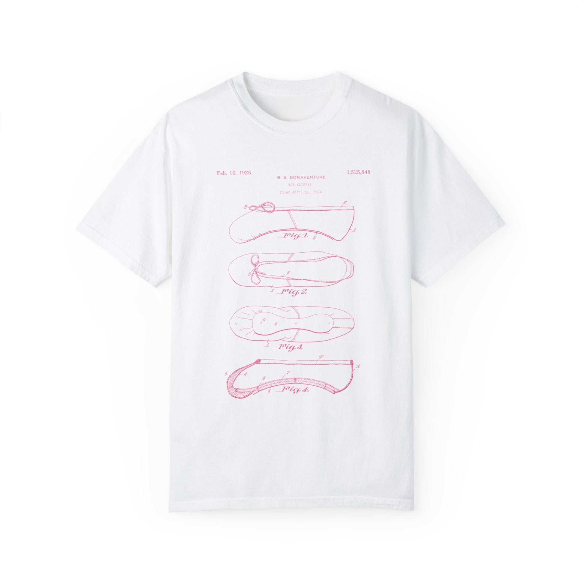 Ballet Slipper Patent COMFORT COLORS tee * Balletcore Ballerina Pointe Plie Chasse Jete * Dance Teacher Dancer Tshirt Gift * Ballet Pink