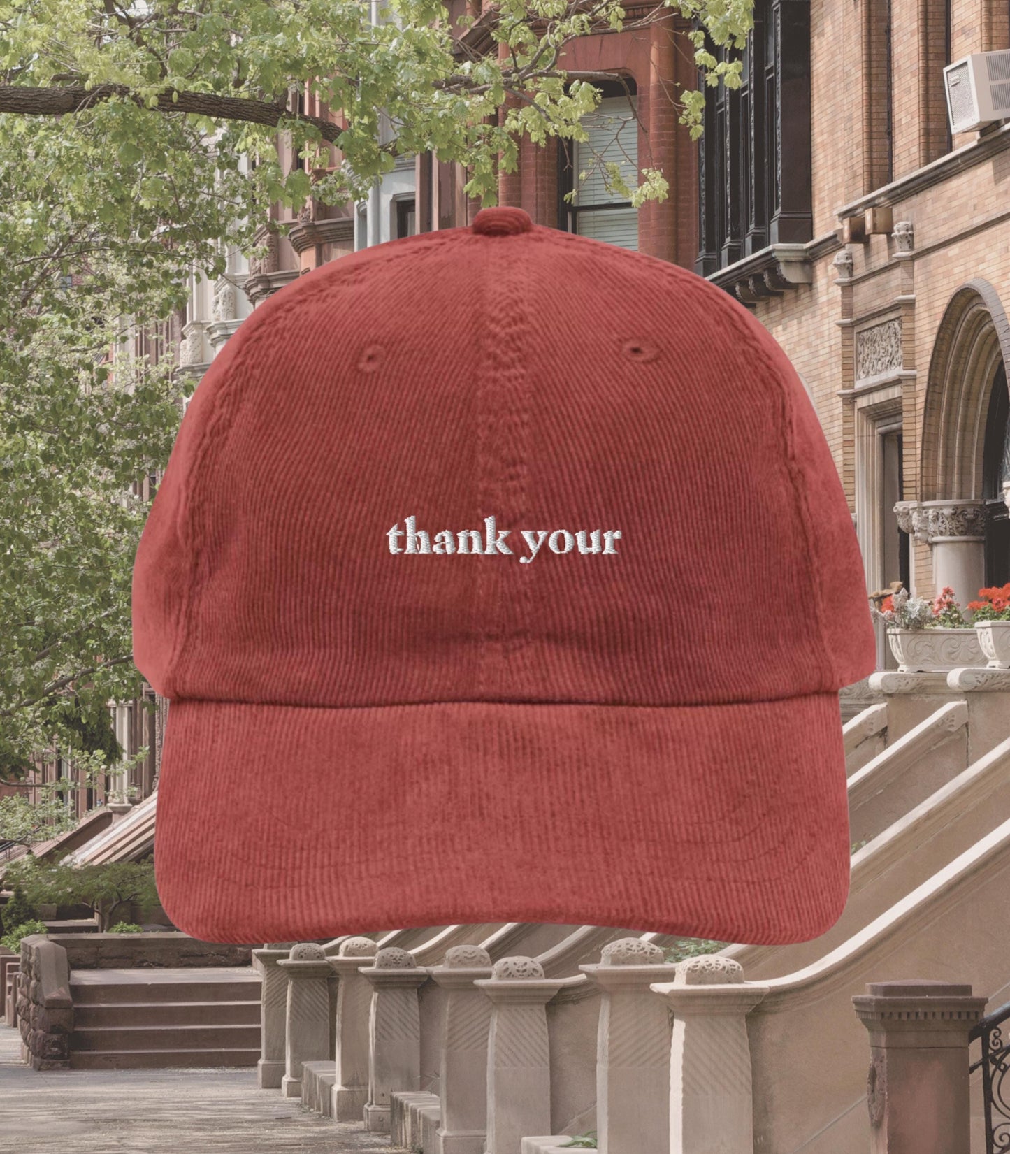 Thank Your Corduroy Dad Hat * Nora Ephron You've Got Mail * Kathleen Kelly Joe Fox NY152 * Don't Cry Shopgirl * Funny Awkward Quote