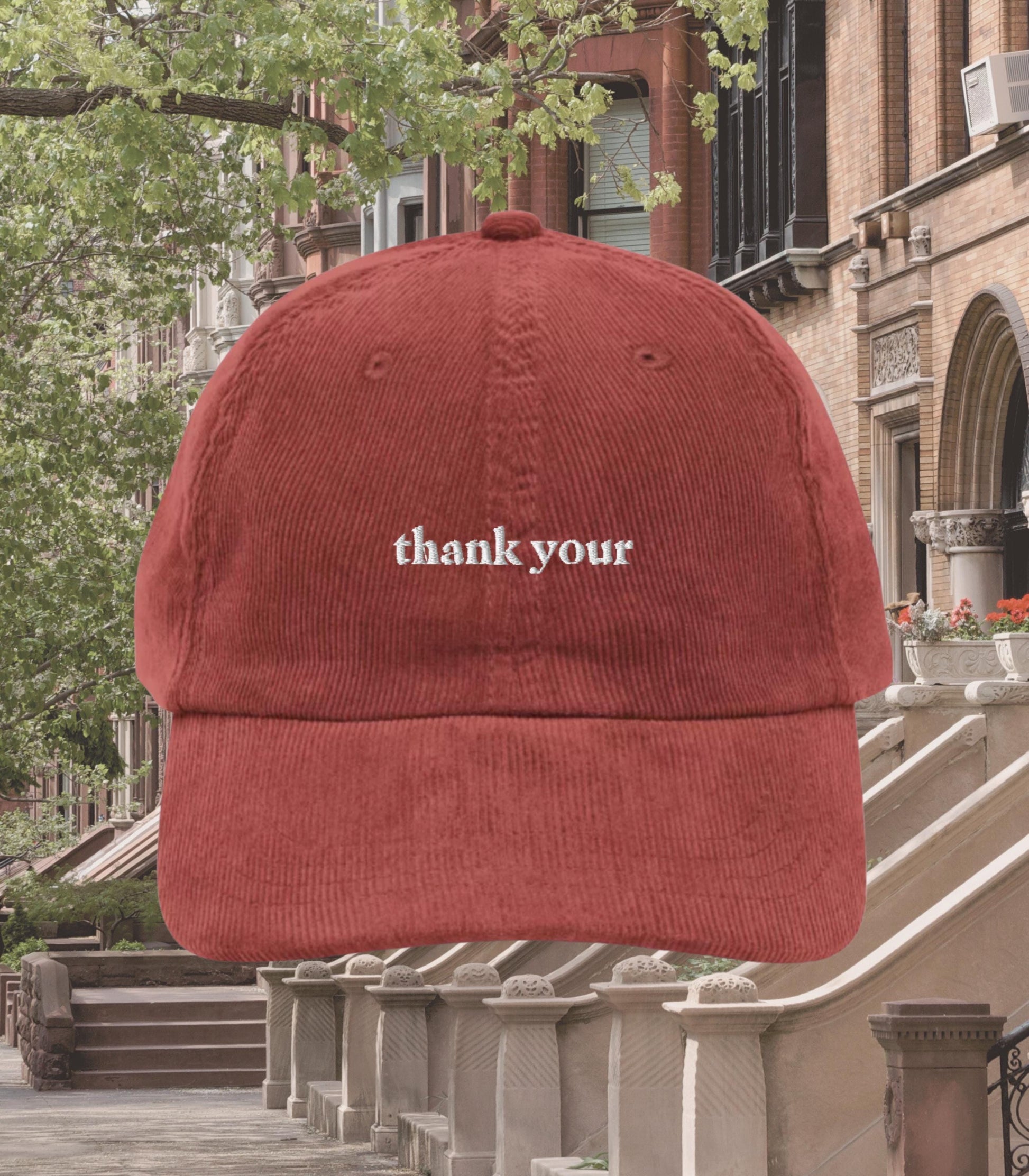 Thank Your Corduroy Dad Hat * Nora Ephron You've Got Mail * Kathleen Kelly Joe Fox NY152 * Don't Cry Shopgirl * Funny Awkward Quote