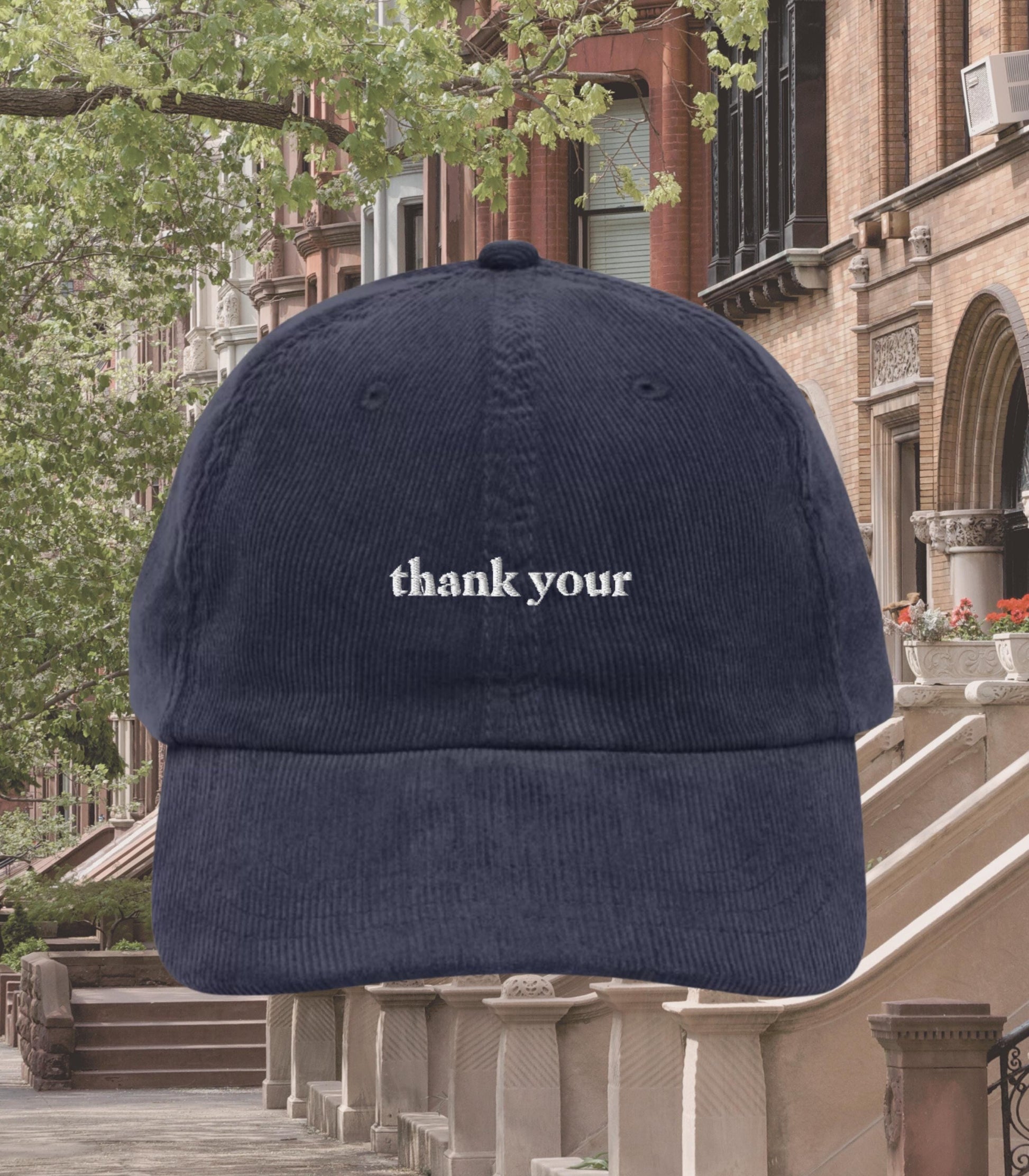 Thank Your Corduroy Dad Hat * Nora Ephron You've Got Mail * Kathleen Kelly Joe Fox NY152 * Don't Cry Shopgirl * Funny Awkward Quote