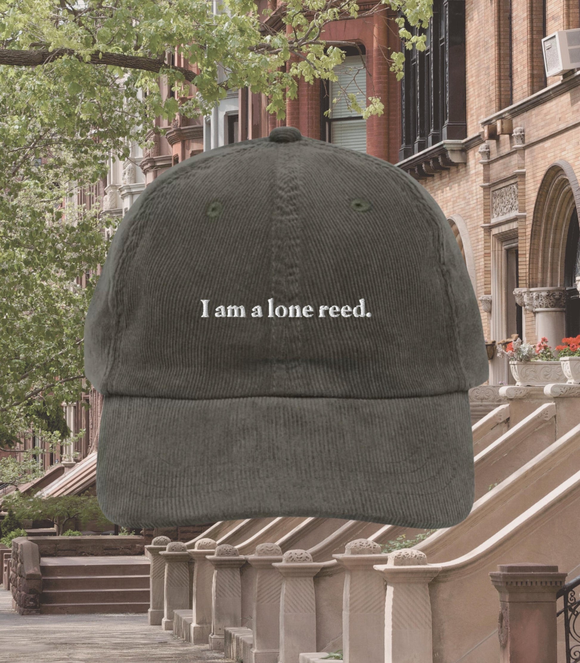 I am a lone reed Corduroy Dad Hat * Nora Ephron You've Got Mail * Kathleen Kelly Joe Fox NY152 * Don't Cry Shopgirl * Romcom Fall