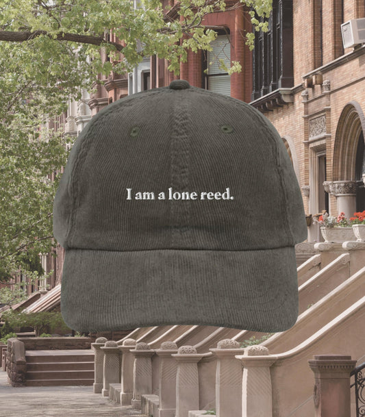I am a lone reed Corduroy Dad Hat * Nora Ephron You've Got Mail * Kathleen Kelly Joe Fox NY152 * Don't Cry Shopgirl * Romcom Fall
