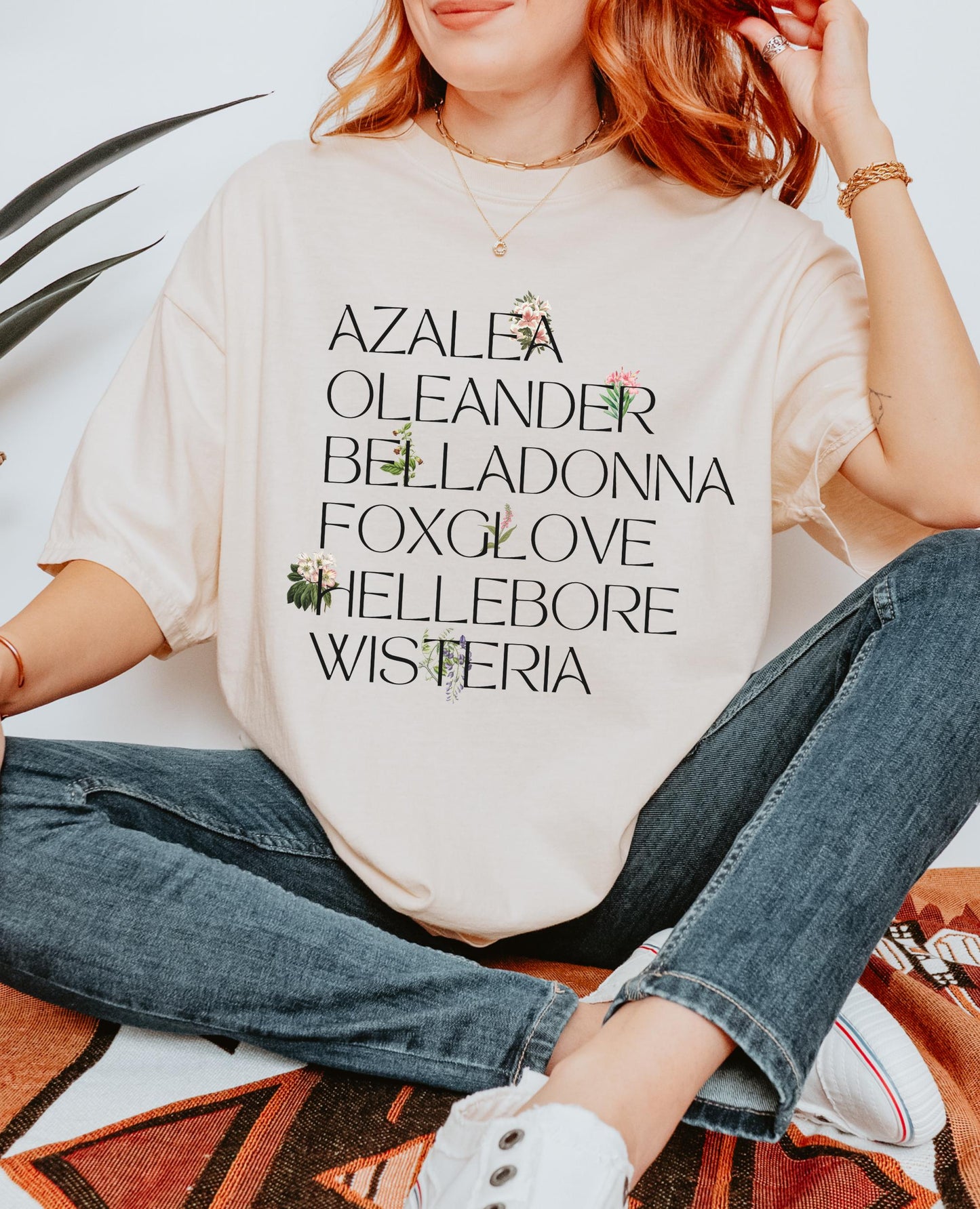 Poison Garden Witchy Herbology Comfort Colors Tee * Smash Patriarchy Girls will be Girls shirt Aqua Tofana Feminist Equal Rights Belladonna