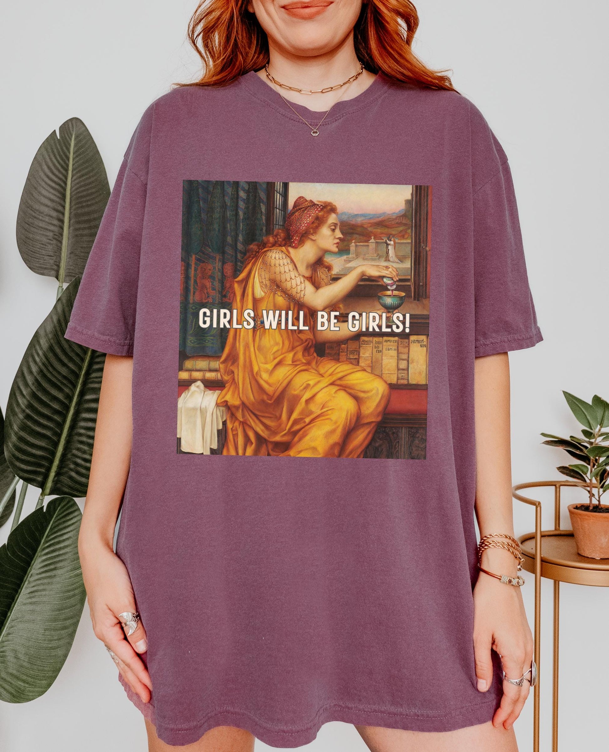 Girls will be girls Aqua Tofana Comfort Colors Shirt * Smash the patriarchy tee * Female rage feminist abortion reproductive rights tshirt