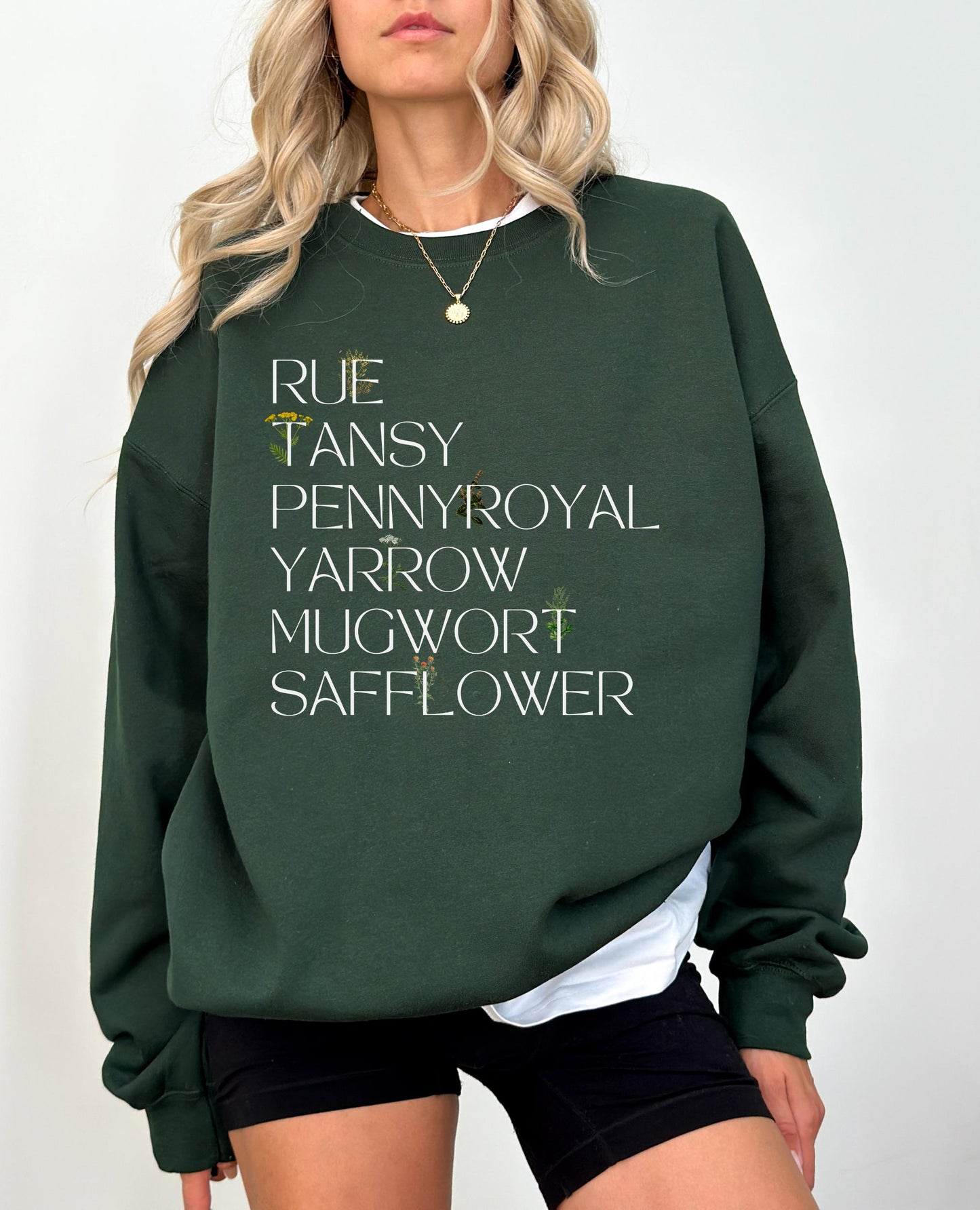 Reproductive Health Herb Garden * Herbology Aqua Tofana Girls will be Girls Feminist Equal Rights Abortion Healthcare Pro Choice Sweatshirt