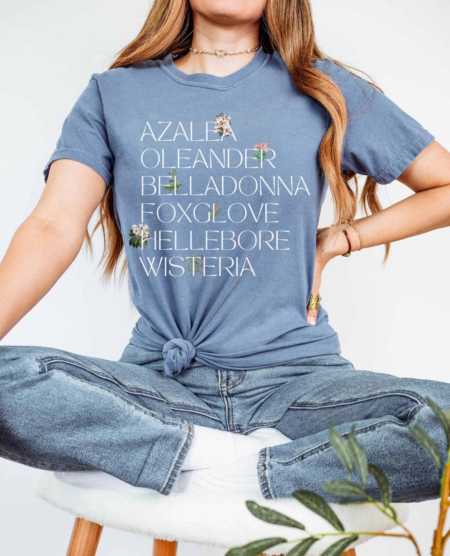 Poison Garden Witchy Herbology Comfort Colors Tee * Smash Patriarchy Girls will be Girls shirt Aqua Tofana Feminist Equal Rights Belladonna