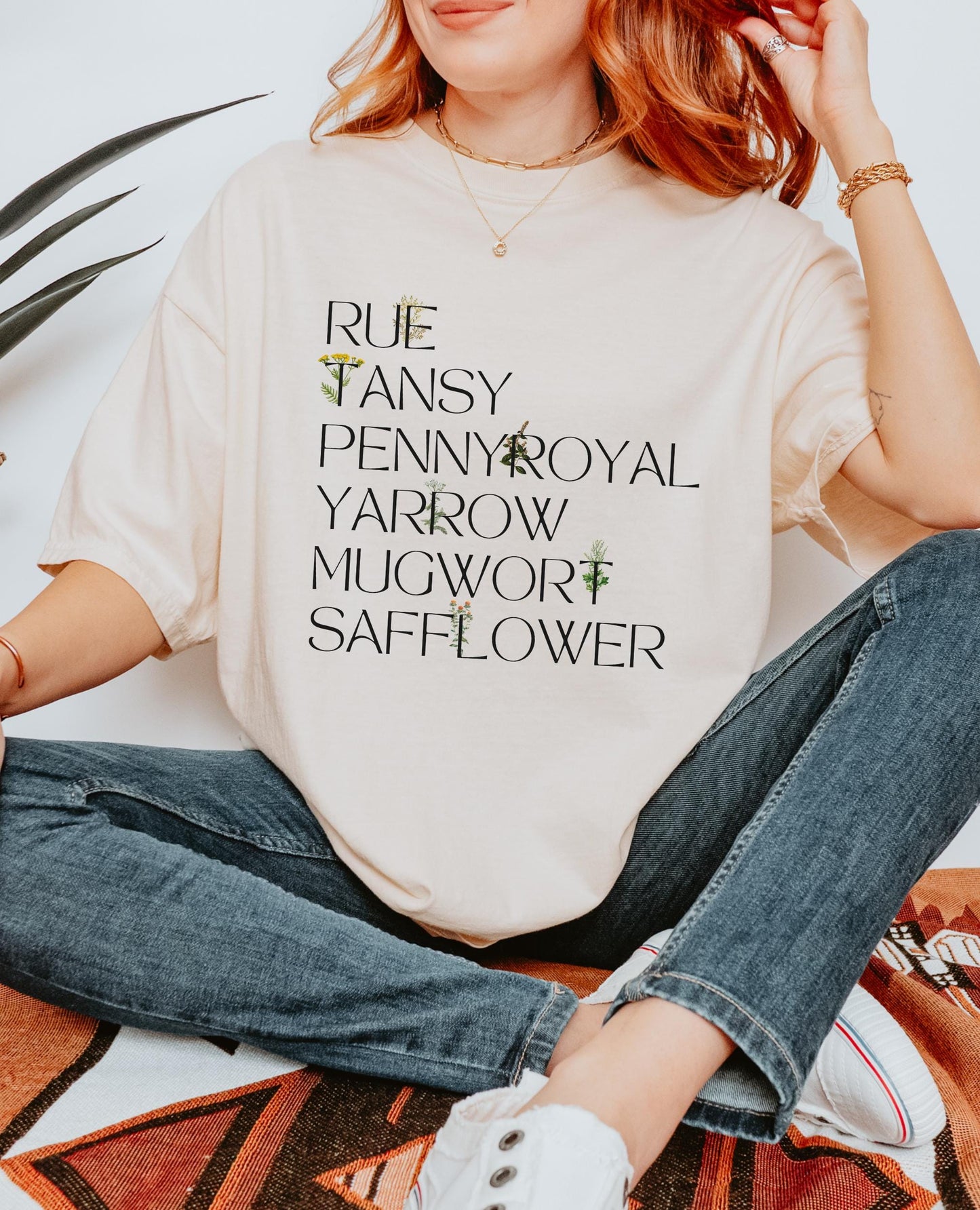 Reproductive Health Garden Comfort Colors Tee * Herbology Aqua Tofana Girls will be Girls Feminist Equal Rights Abortion Healthcare Shirt