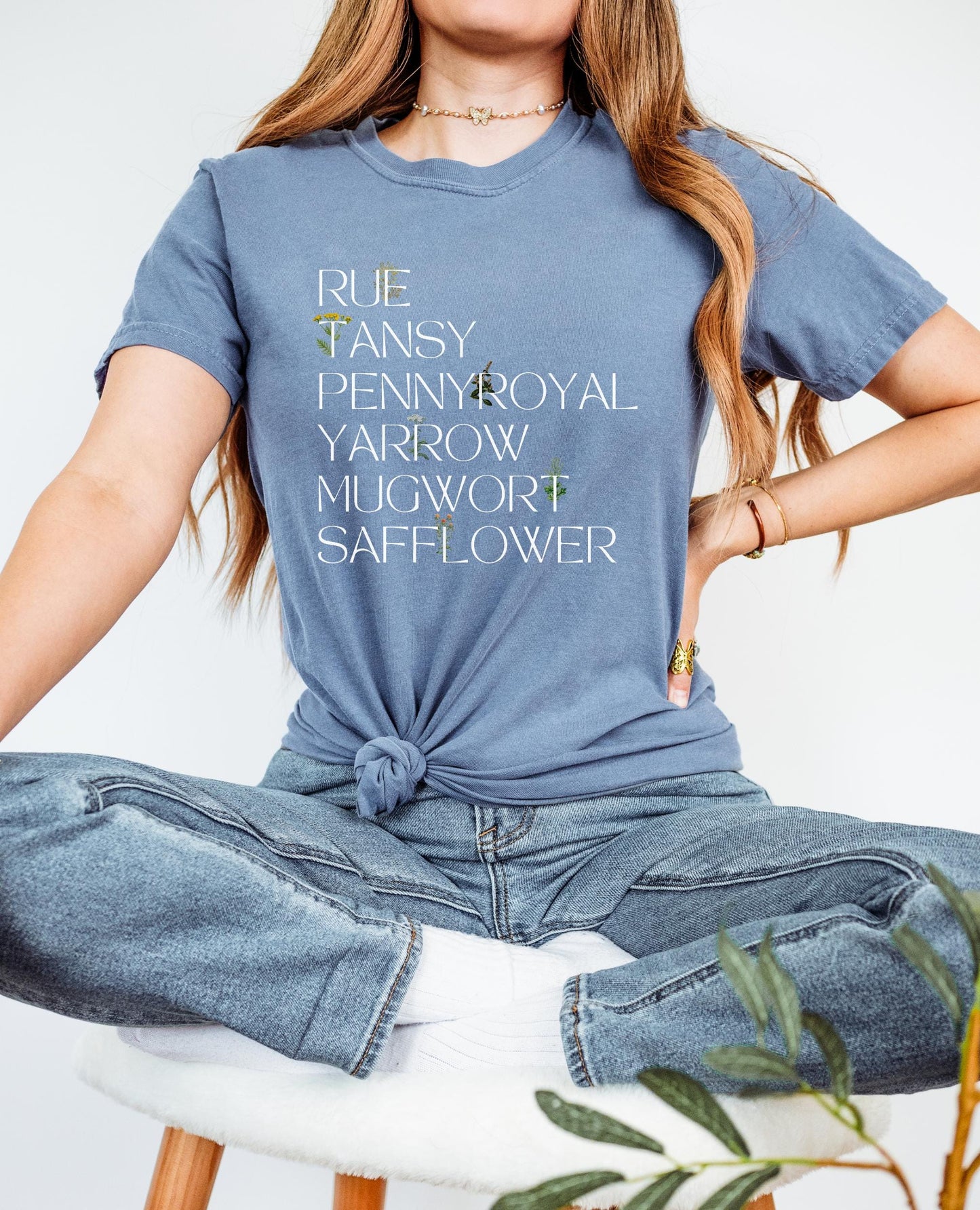 Reproductive Health Garden Comfort Colors Tee * Herbology Aqua Tofana Girls will be Girls Feminist Equal Rights Abortion Healthcare Shirt