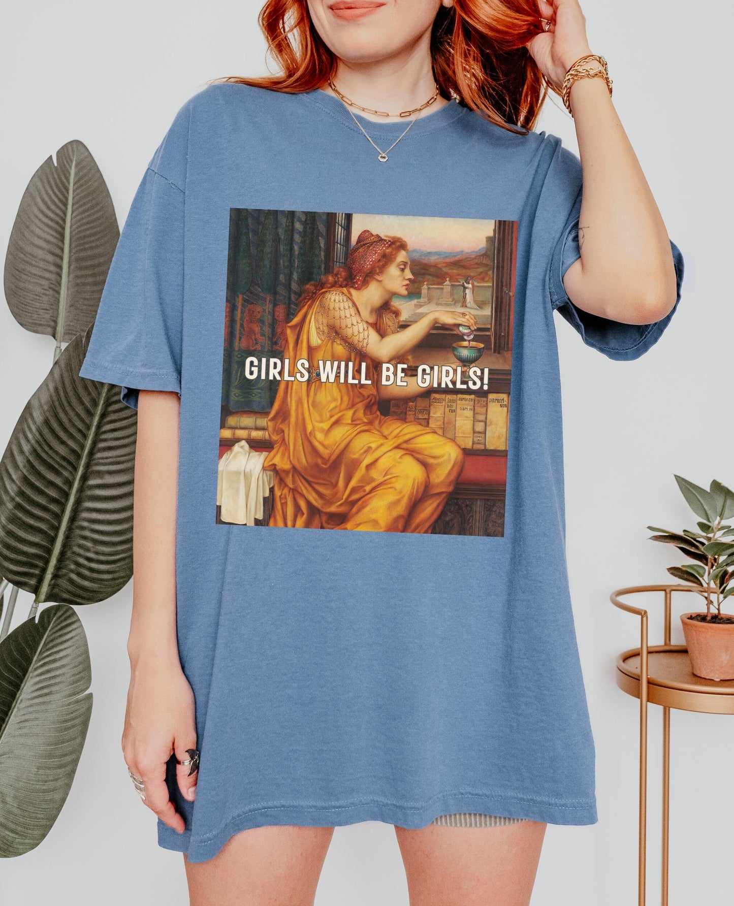 Girls will be girls Aqua Tofana Comfort Colors Shirt * Smash the patriarchy tee * Female rage feminist abortion reproductive rights tshirt