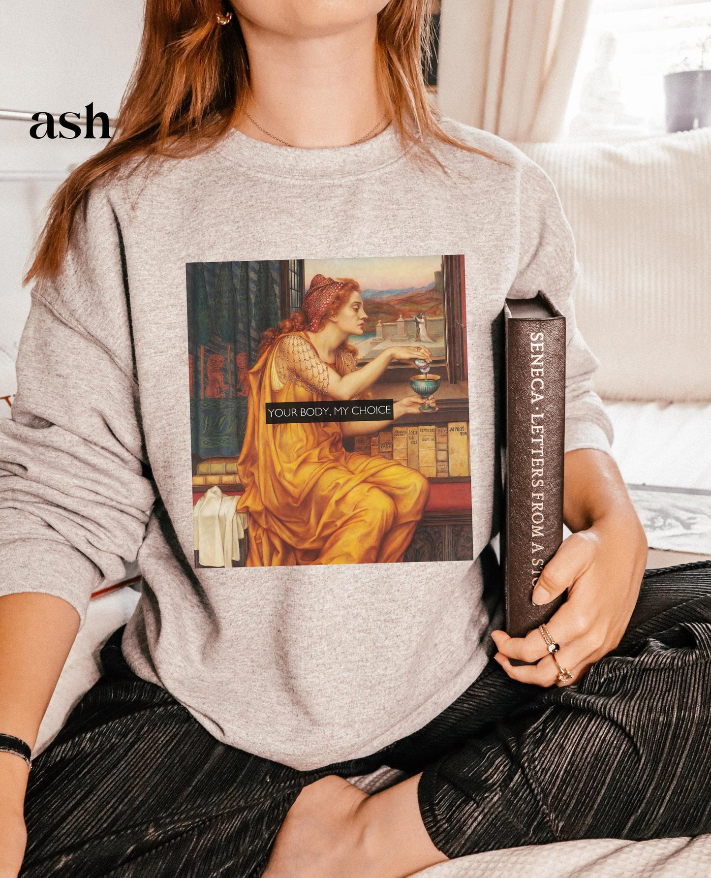 Aqua Tofana My Choice Sweatshirt * Funny Poison the Patriarchy Girls will be Girls shirt * Giulia Tofana Feminist Icon Equal Womens Rights