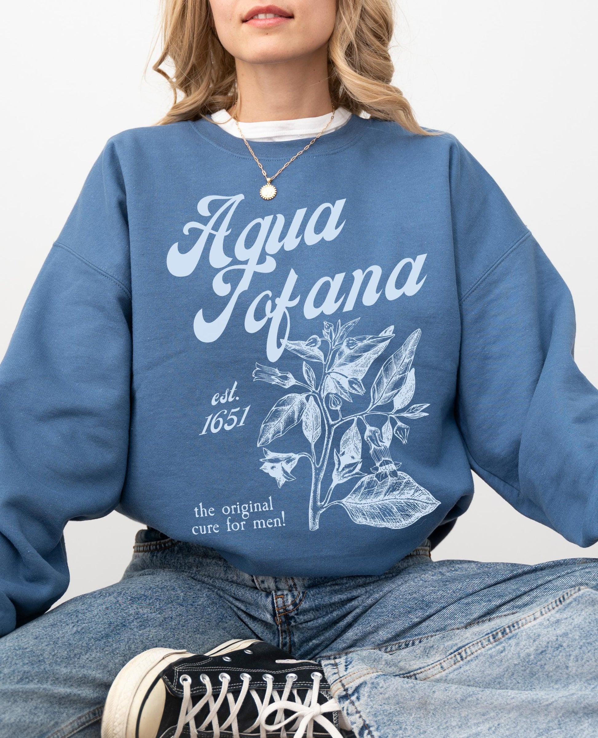 Aqua Tofana Apothecary Sweatshirt Hoodie * Funny Poison Patriarchy Girls will be Girls shirt * Giulia Feminist Icon Equal Rights Belladonna