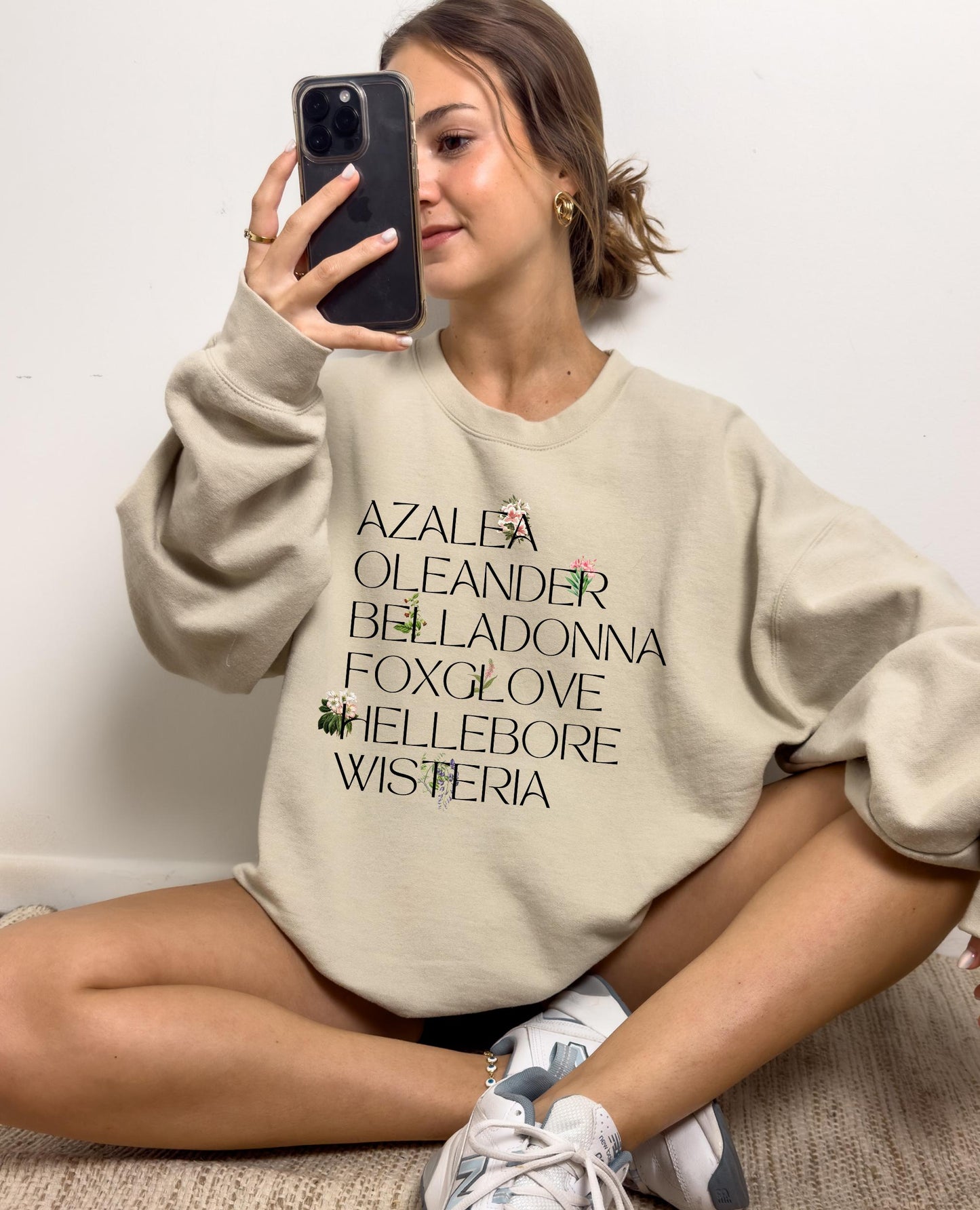 Poison Deadly Garden Witchy Herbology Sweatshirt * Smash Patriarchy Girls will be Girls shirt Aqua Tofana Feminist Equal Rights Belladonna