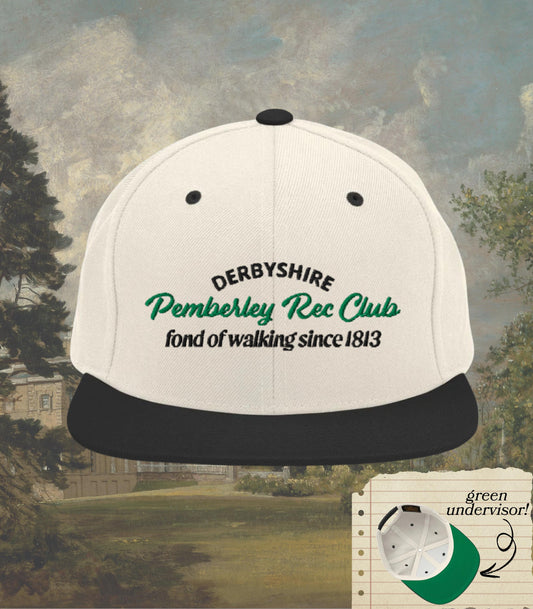 Pride & Prejudice Fond of Walking 20th Anniversary Dad Hat * pemberley recreation club mr darcy * Bookish Gift Jane Austen Merch