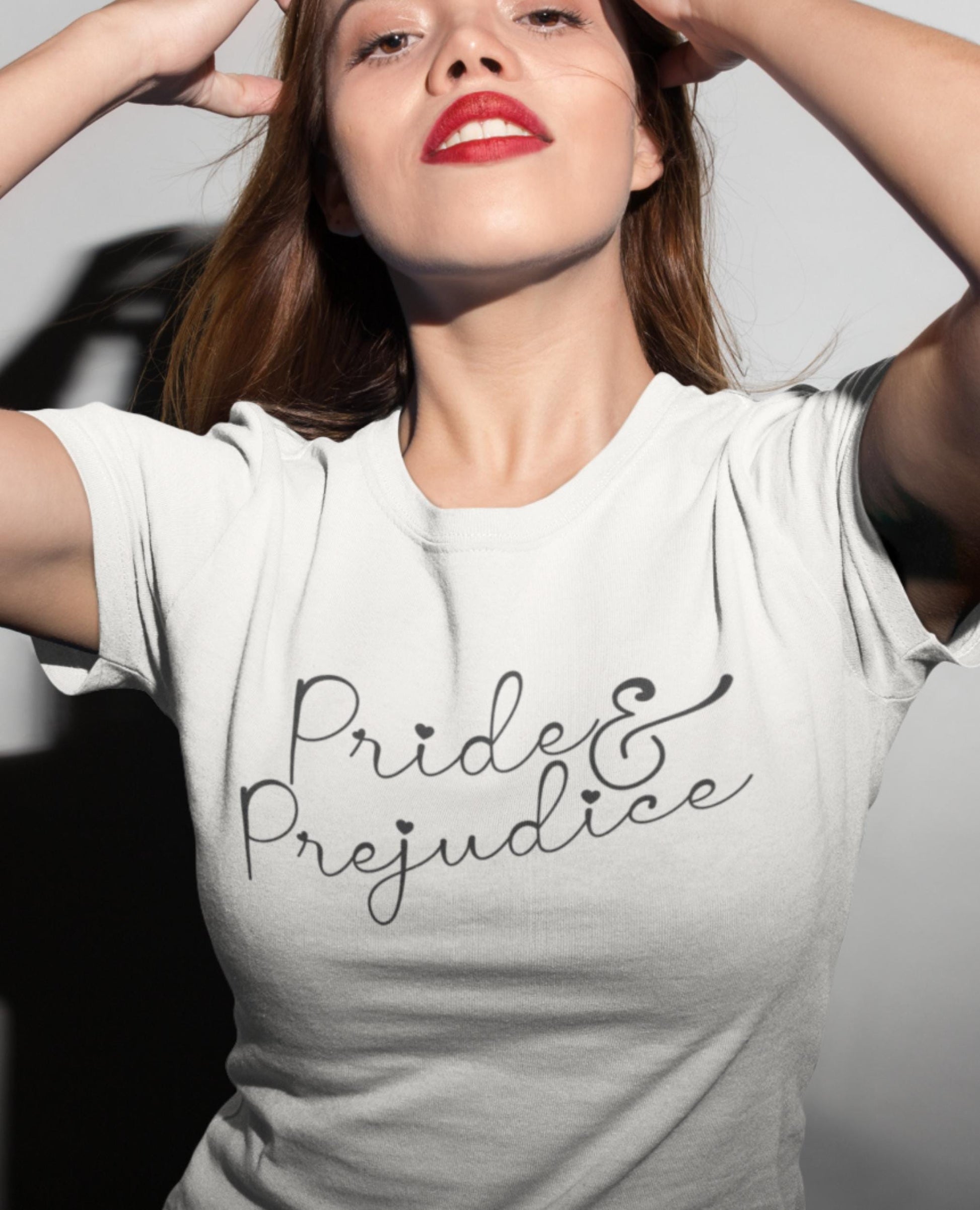 Pride & Prejudice Women's Cotton y2k Baby Tee * 20th Anniversary Mr Darcy Pemberley Most Ardently Jane Austen Movie Book Lover Gift Idea