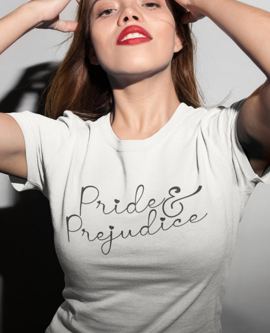 Pride & Prejudice Women's Cotton y2k Baby Tee * 20th Anniversary Mr Darcy Pemberley Most Ardently Jane Austen Movie Book Lover Gift Idea