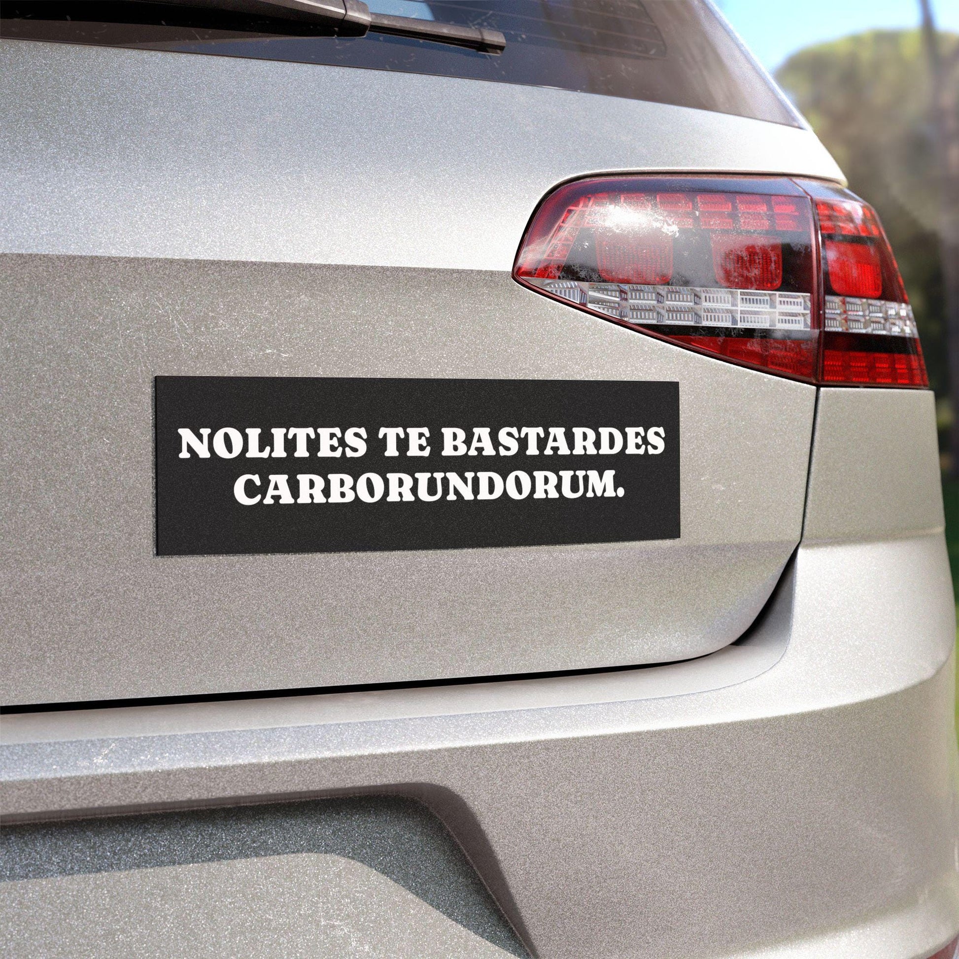 Car Magnet Handmaid's Tale Nolite te bastardes carborundorum * Blessed be the fruit Feminist Rage MATGA Smash Patriarchy Bumper Sticker