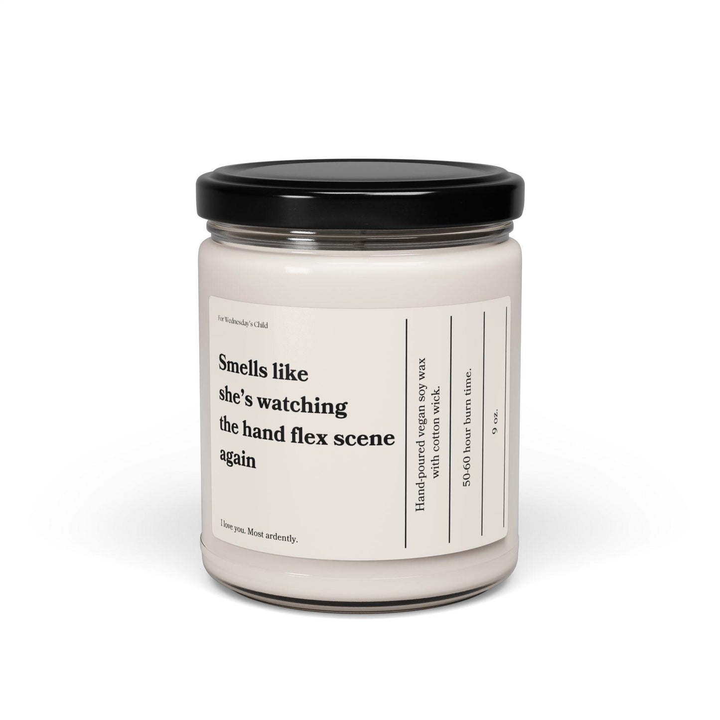 Smells like she's watching the hand flex scene again soy candle * Pride & Prejudice Jane Austen 20th Anniversary Merch * Pemberley Mr Darcy