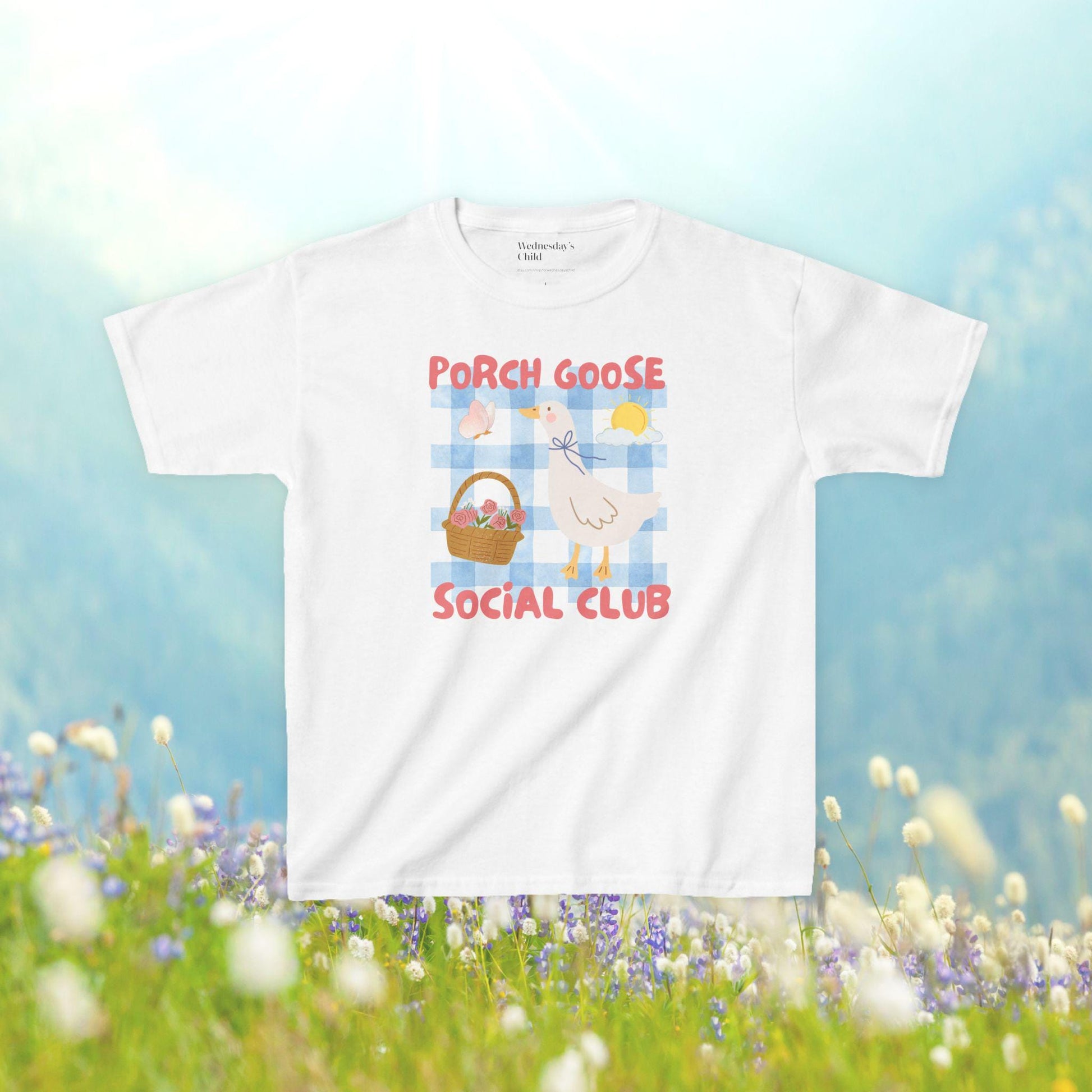 Porch Goose Social Club Y2K Baby Tee * Gotta Go Dress My Silly Goose on the Loose Mama Goose Got Too Silly Trendy Viral Gifts for Her