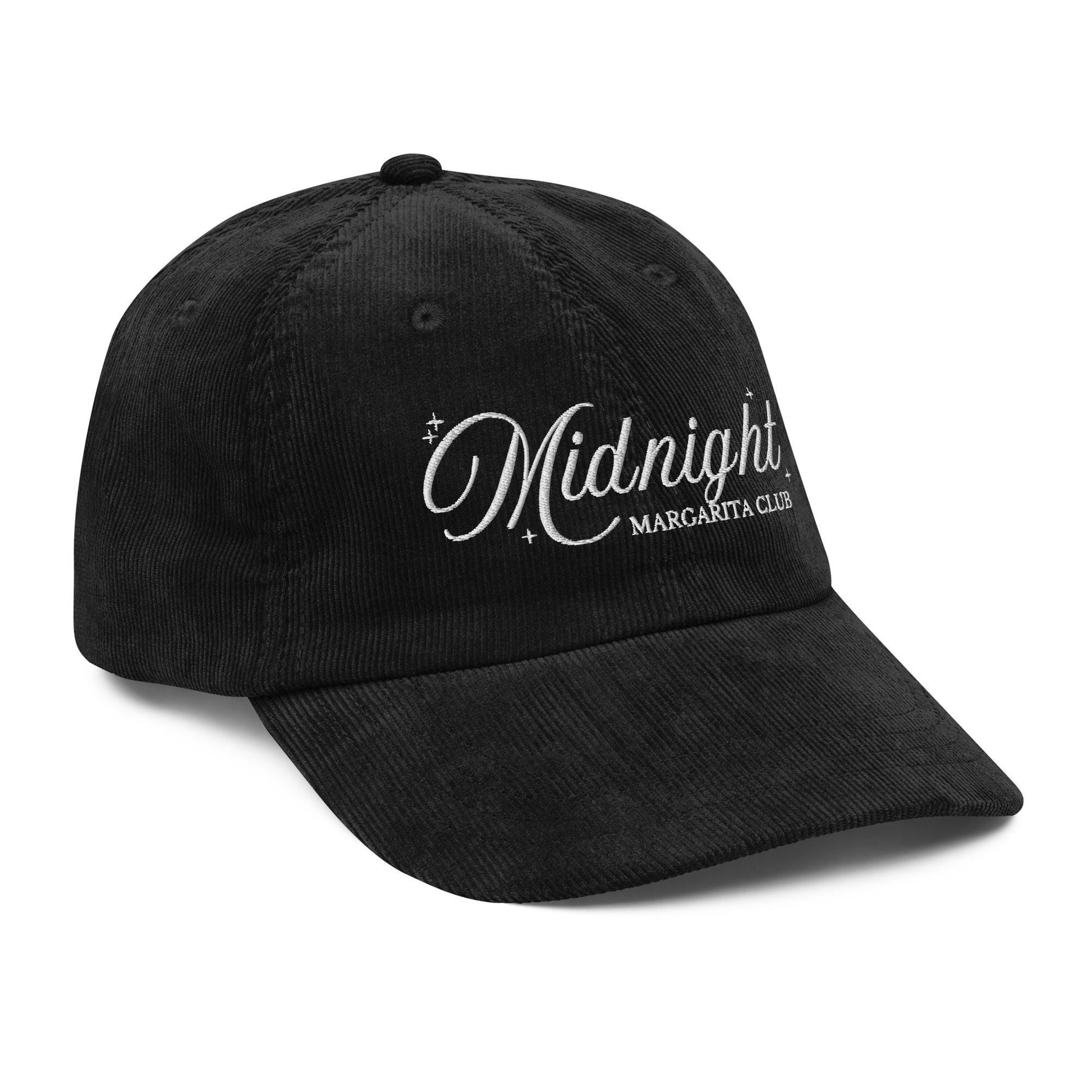 Practical Magic Midnight Margarita Social Club Embroidered Corduroy Hat * Halloween 90s Nostalgia Verbena Owens Sisters Salt Lavender Love