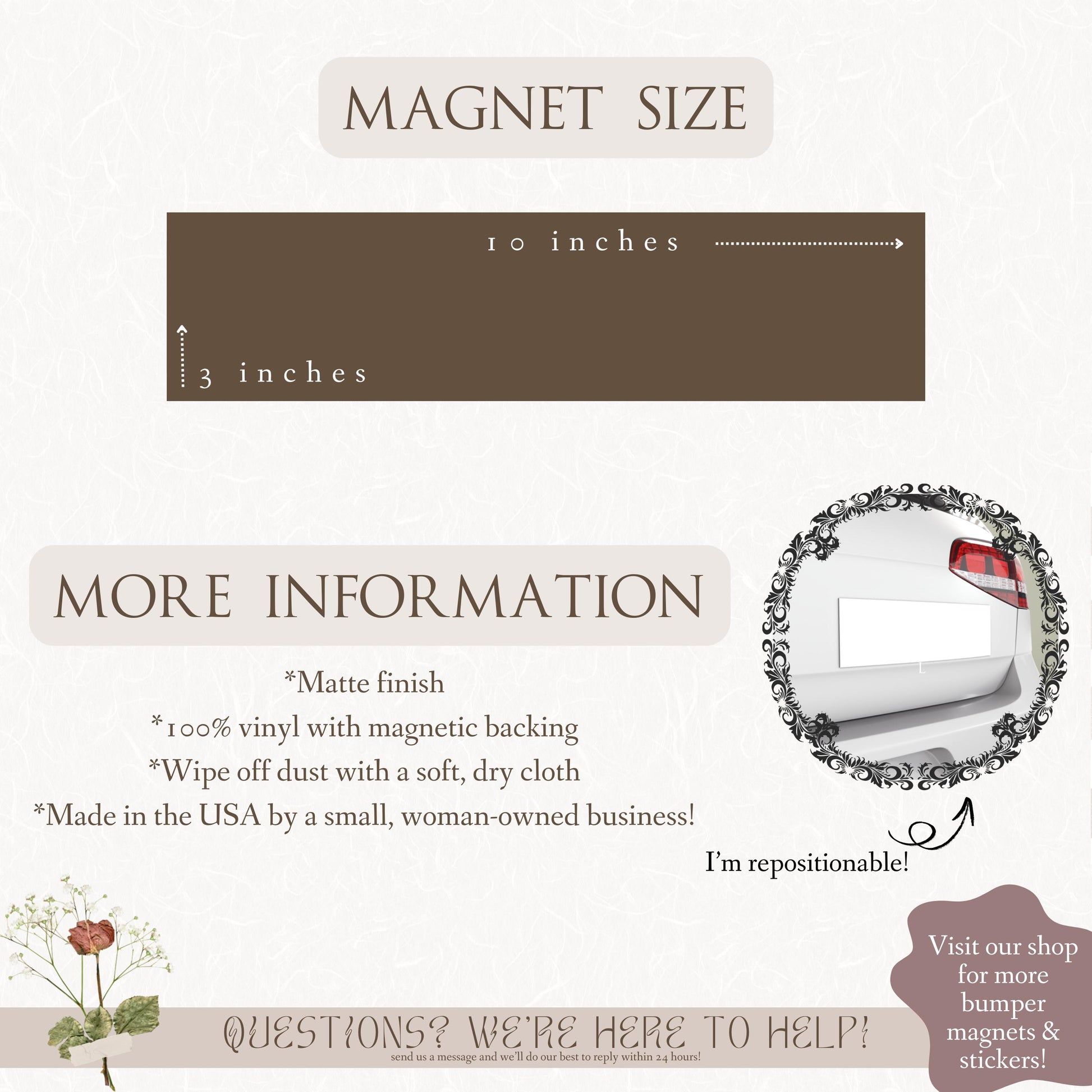 Unhinged Ophelia Am I the Drama Car Bumper Sticker Magnet Decal * Trendy Literally Just a Girl Coquette Aesthetic Accessory Shakespeare Gift