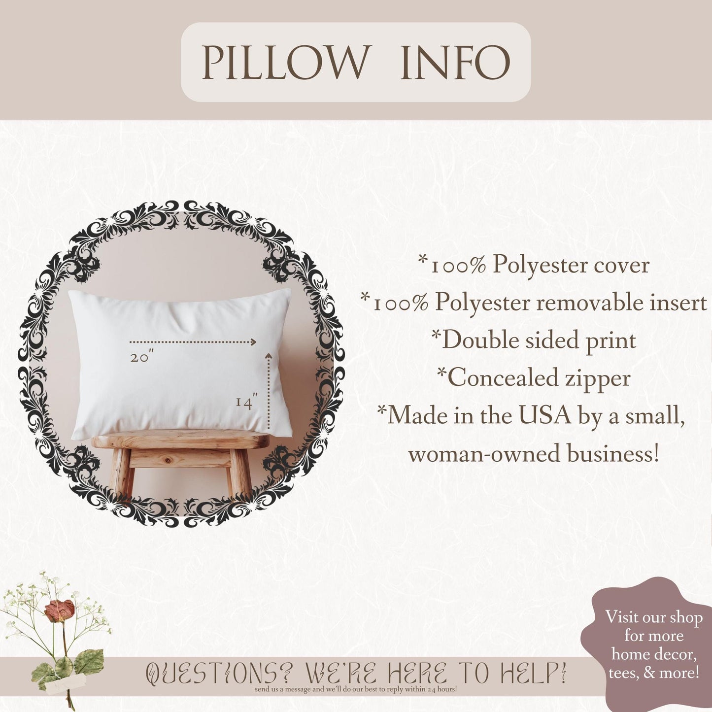 Pride & Prejudice Pemberley Bookish Double Sided Throw Pillow * Bookworm Home Library Decor Bibliophile Christmas Gift Jane Austen Mr Darcy