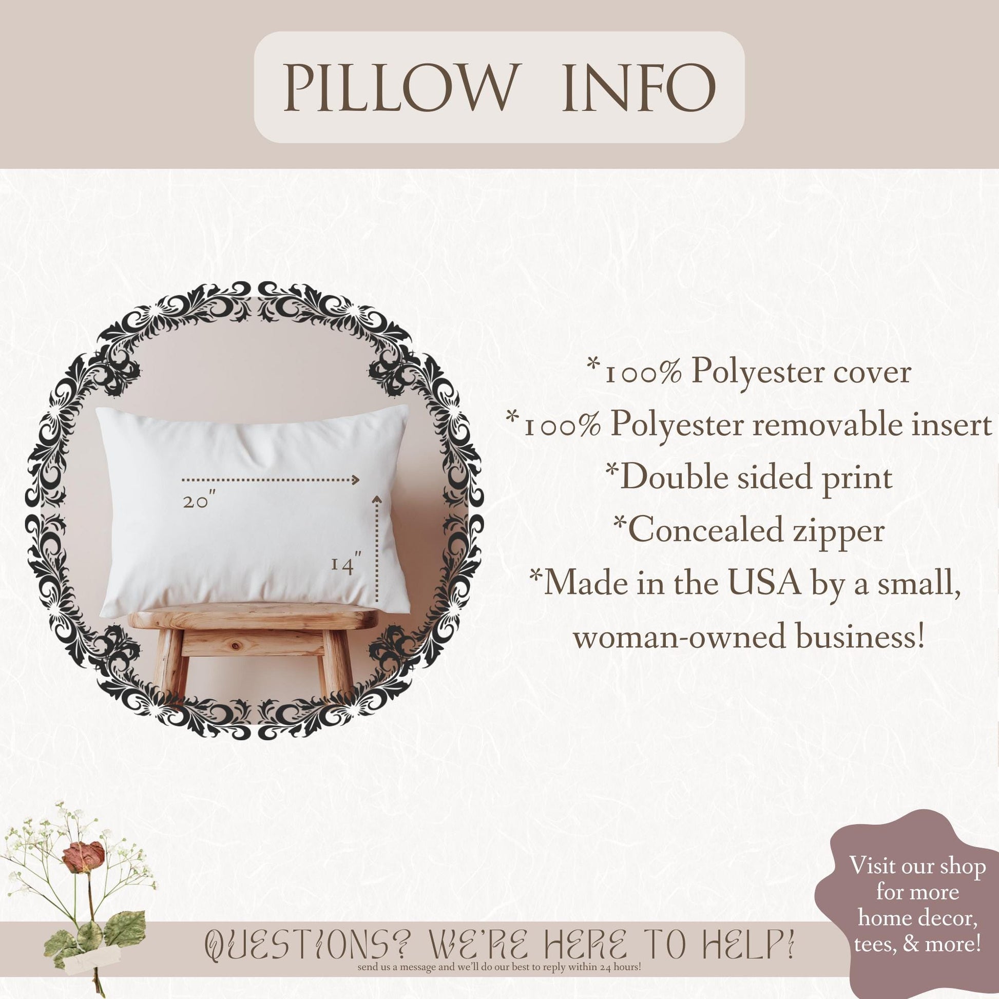 Pride & Prejudice Pemberley Bookish Double Sided Throw Pillow * Bookworm Home Library Decor Bibliophile Christmas Gift Jane Austen Mr Darcy