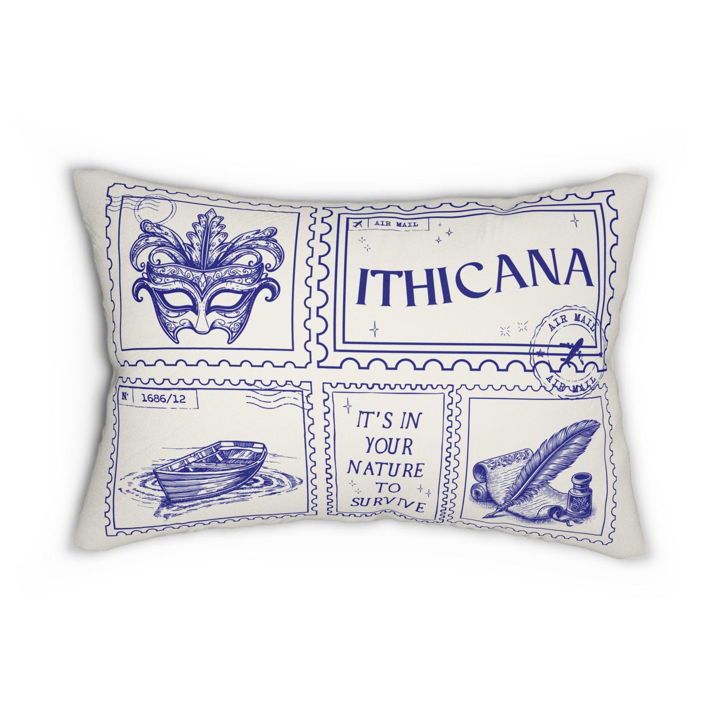 The Bridge Kingdom Ithicana Bookish Double Sided Throw Pillow Bookworm Library Decor Romantasy Christmas Gift Booktok Danielle L Jensen